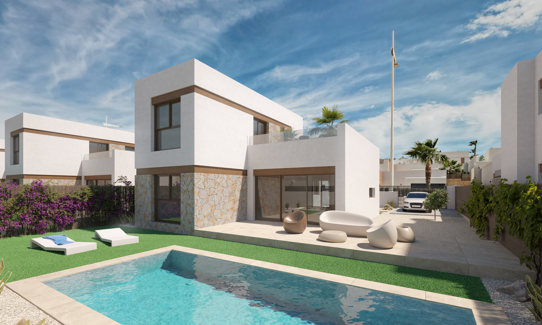 Villas con 3 dormitorios en Algorfa, Alicante