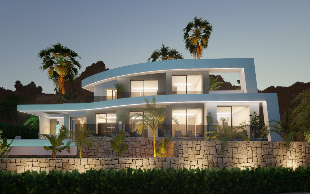 Chalet independiente con 5 dormitorios en Benissa, Alicante