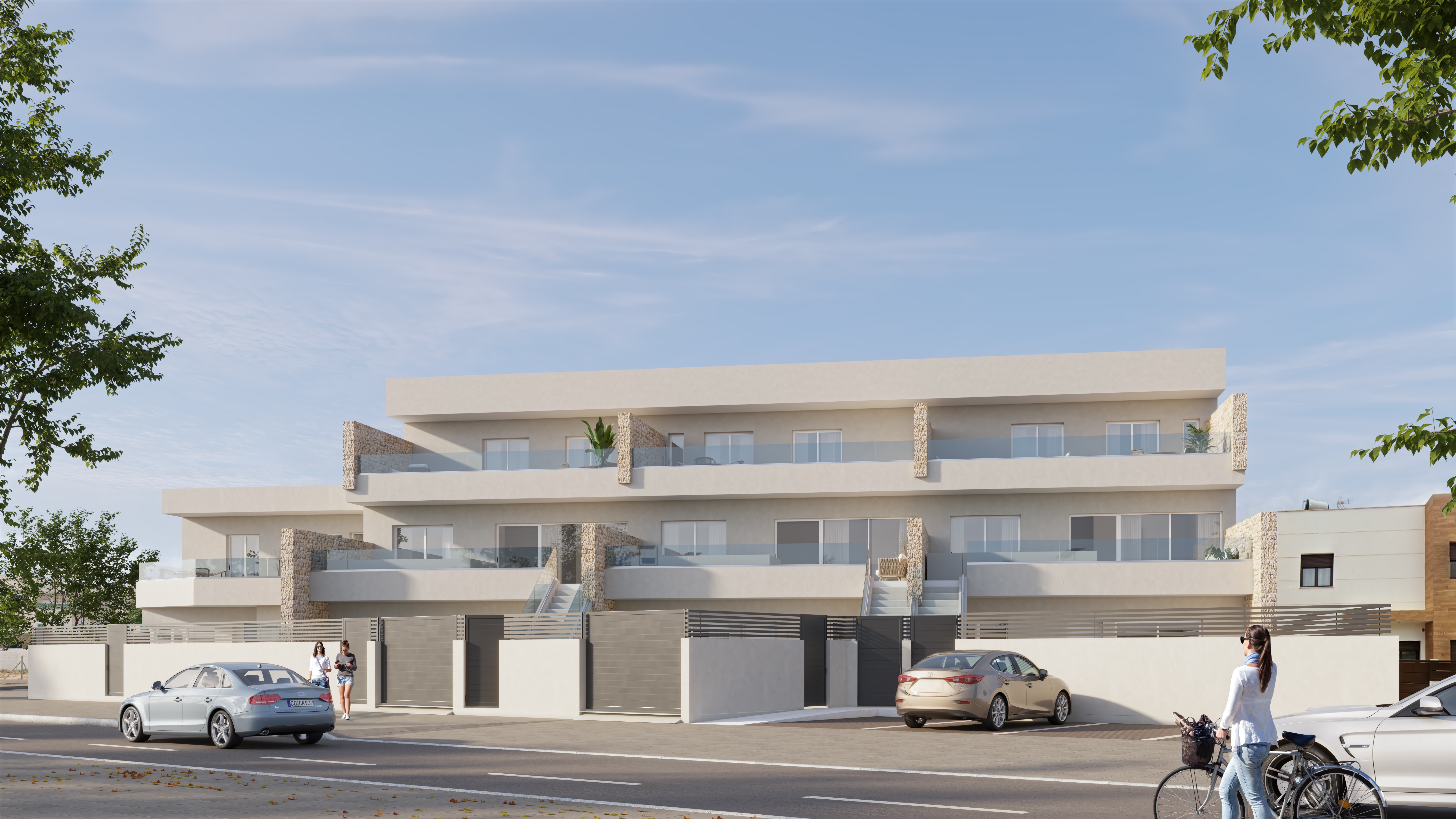 Bungalows con 3 dormitorios en Pilar de la Horadada, Alicante