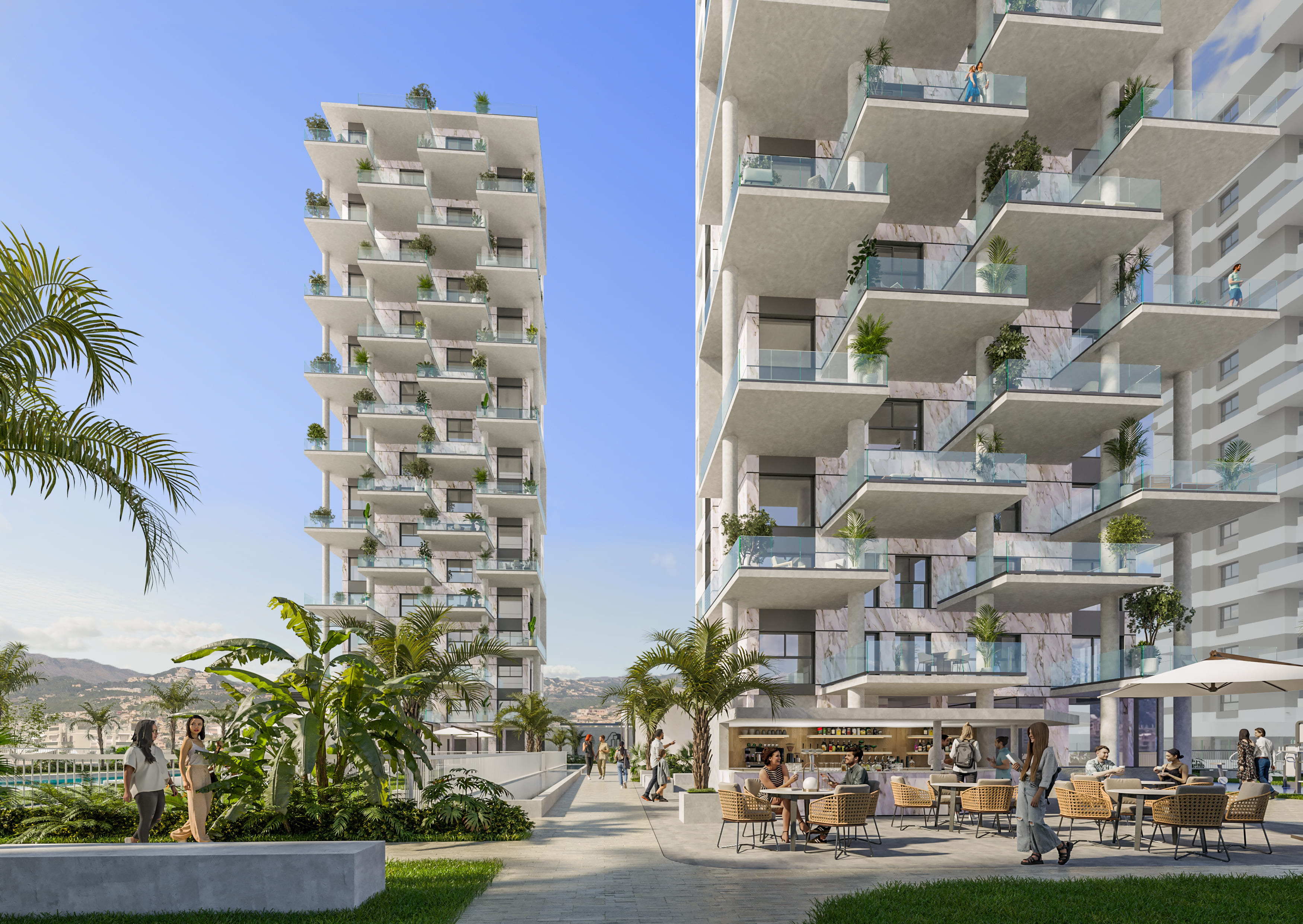 Áticos con 3 dormitorios en Calpe, Alicante