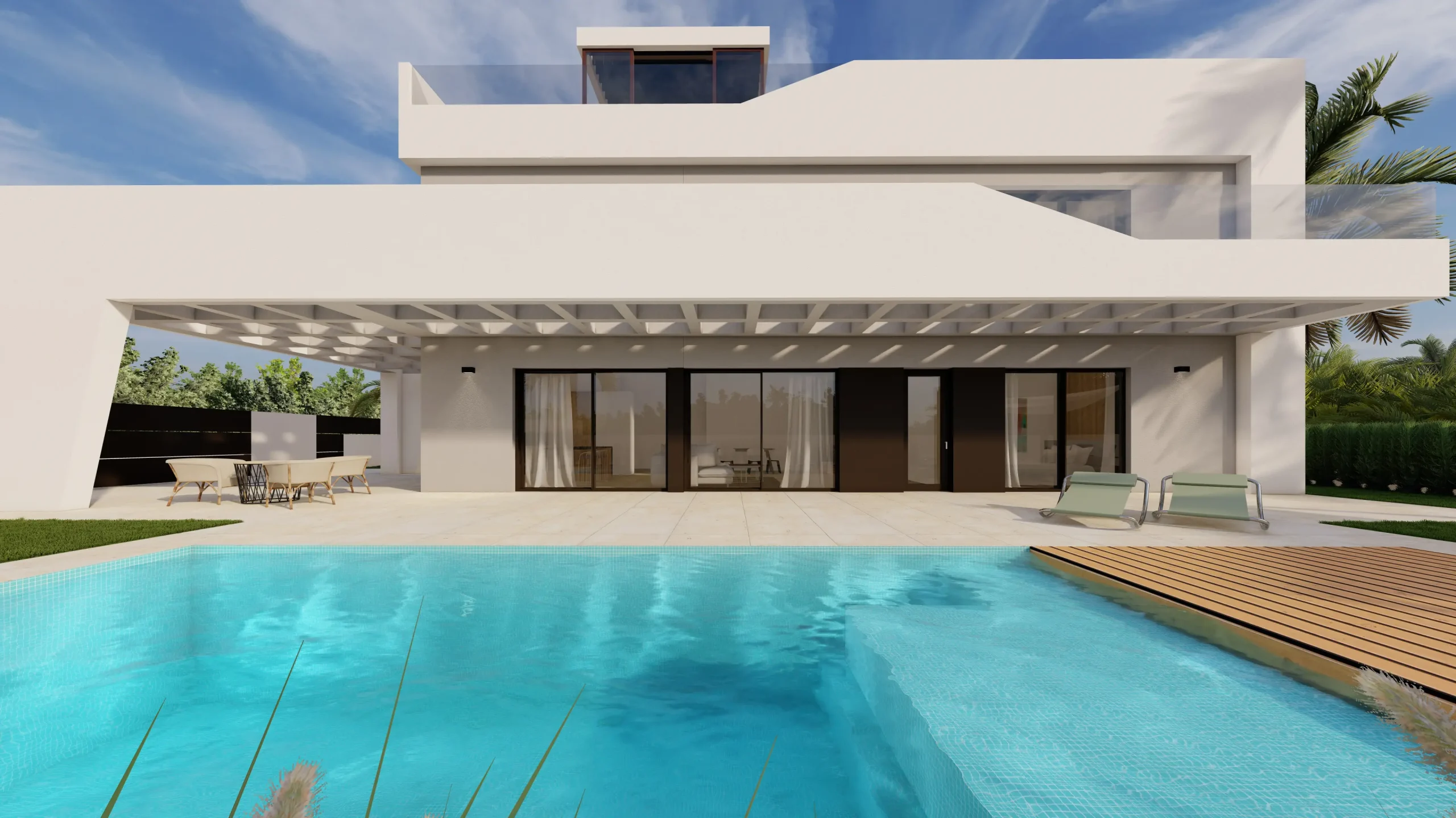 Villas con 4 dormitorios en Ciudad Quesada, Alicante