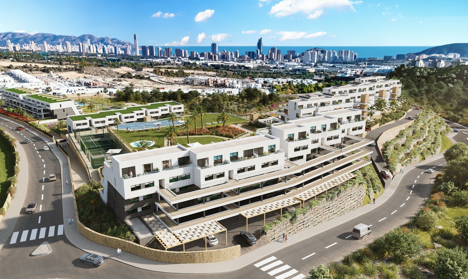 Apartamentos con 2 dormitorios en Finestrat, Alicante