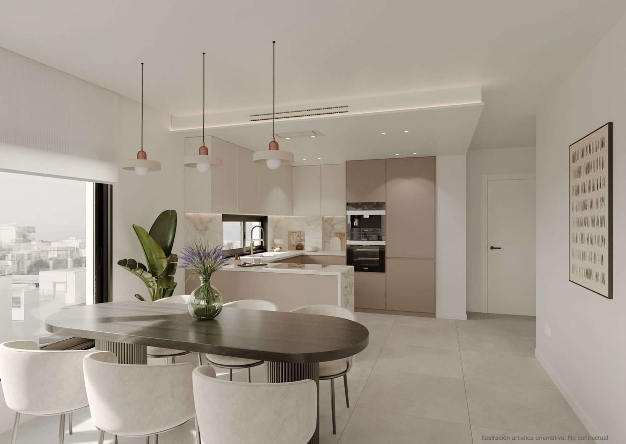 Apartamentos con 3 dormitorios en Santa Pola, Alicante