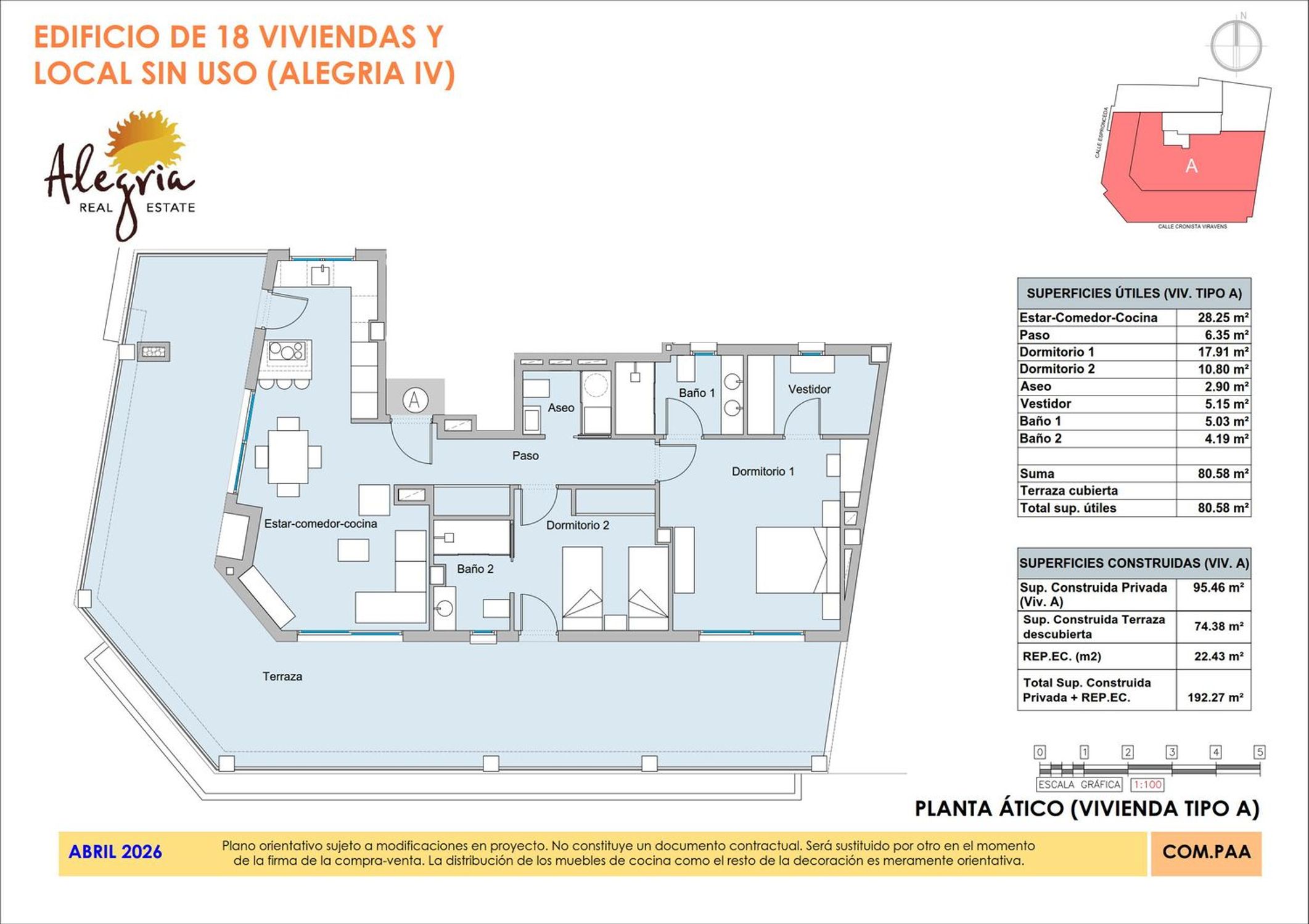 Pisos en venta 2 bd in Alicante / Alacant, Alicante