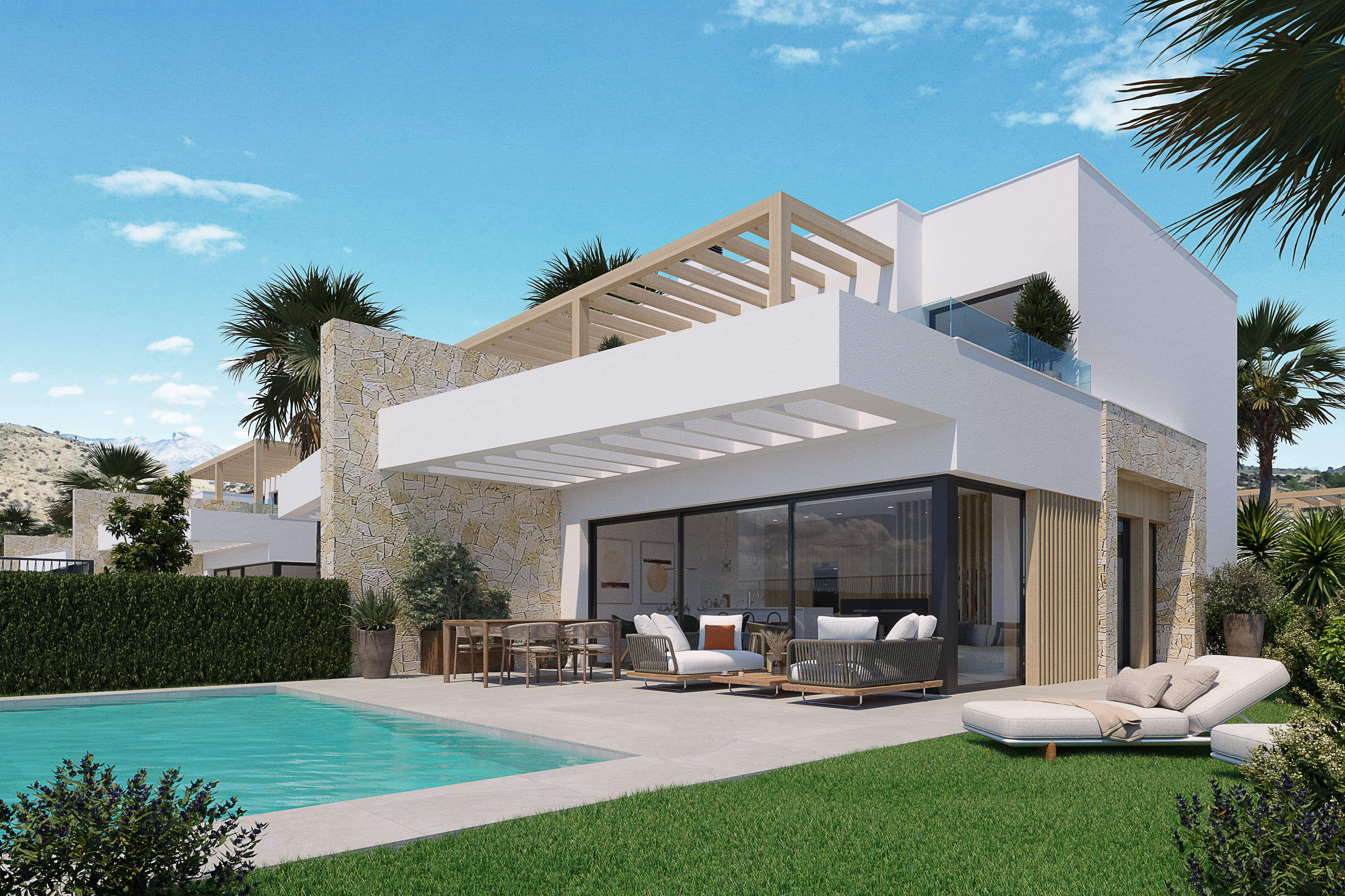 Casas en venta 3 bd in Monforte del Cid, Alicante
