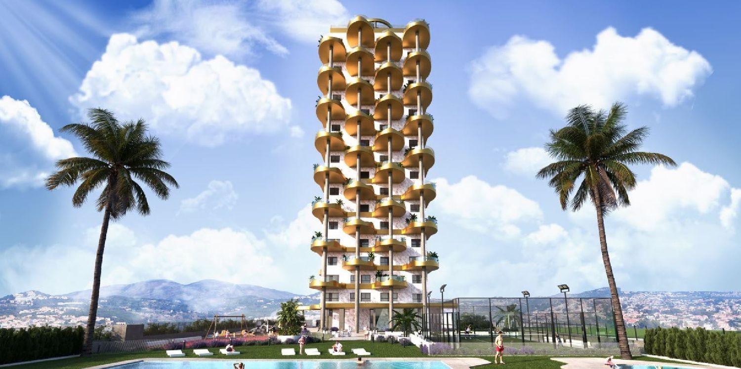 Apartamentos con 3 dormitorios en Calpe, Alicante
