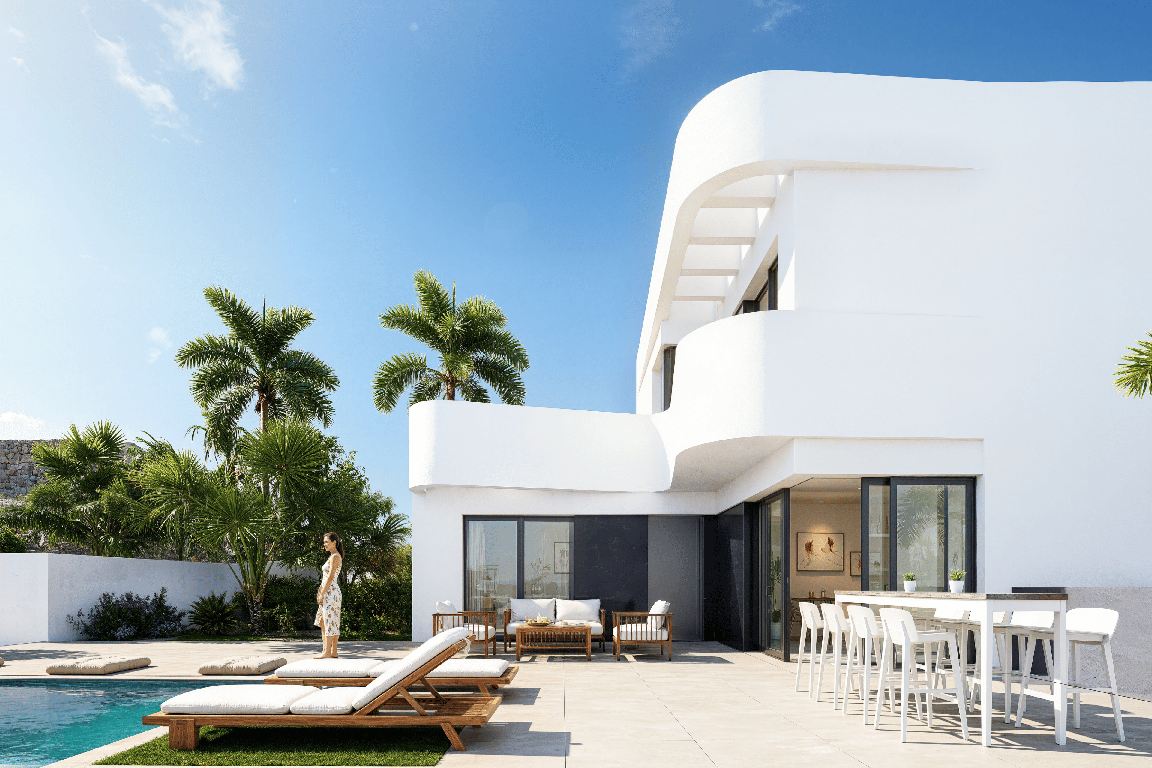 Villas with 3 bedrooms in Algorfa, Alicante