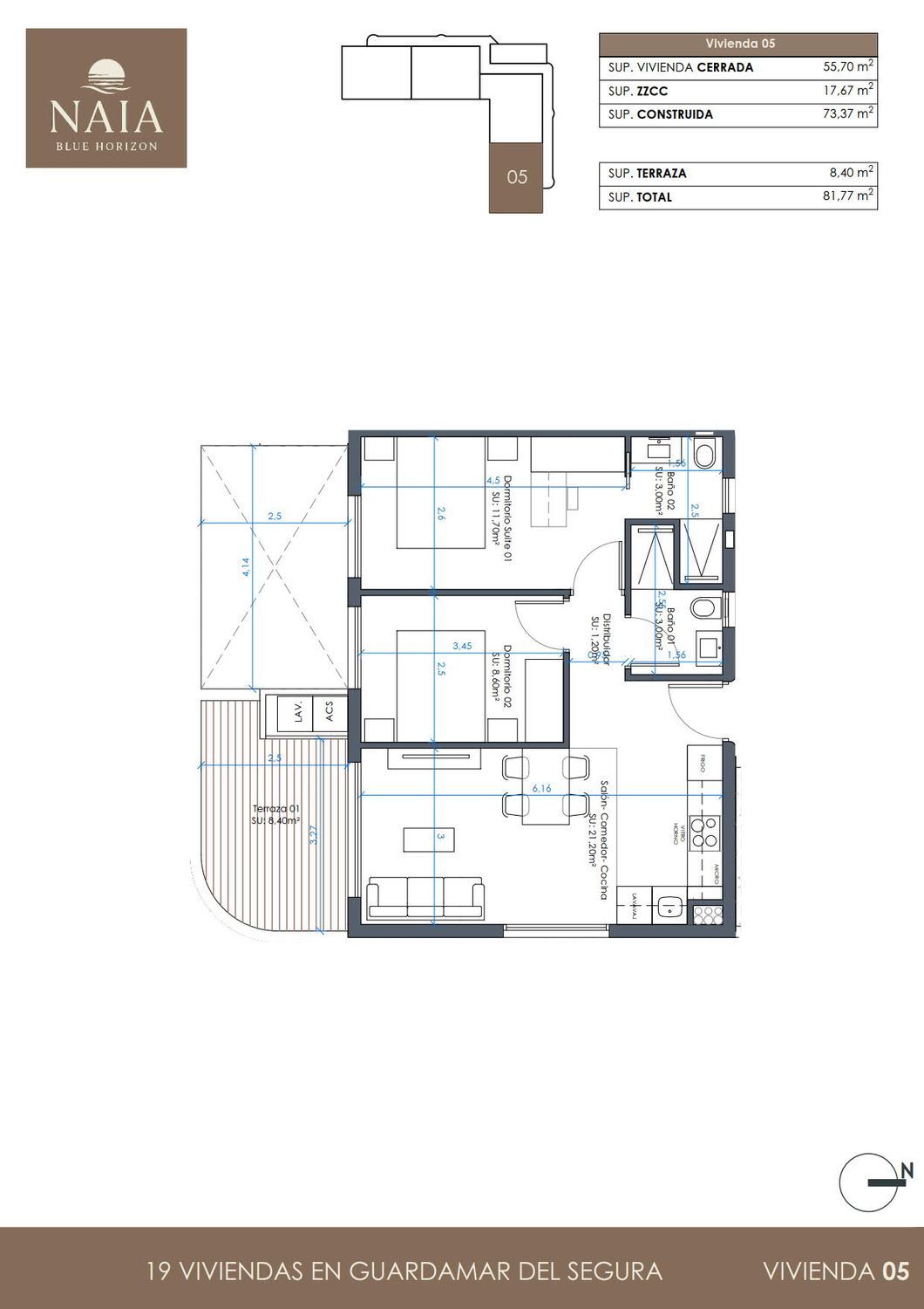 Pisos en venta 2 dorm. en Guardamar del Segura, Alicante 549954