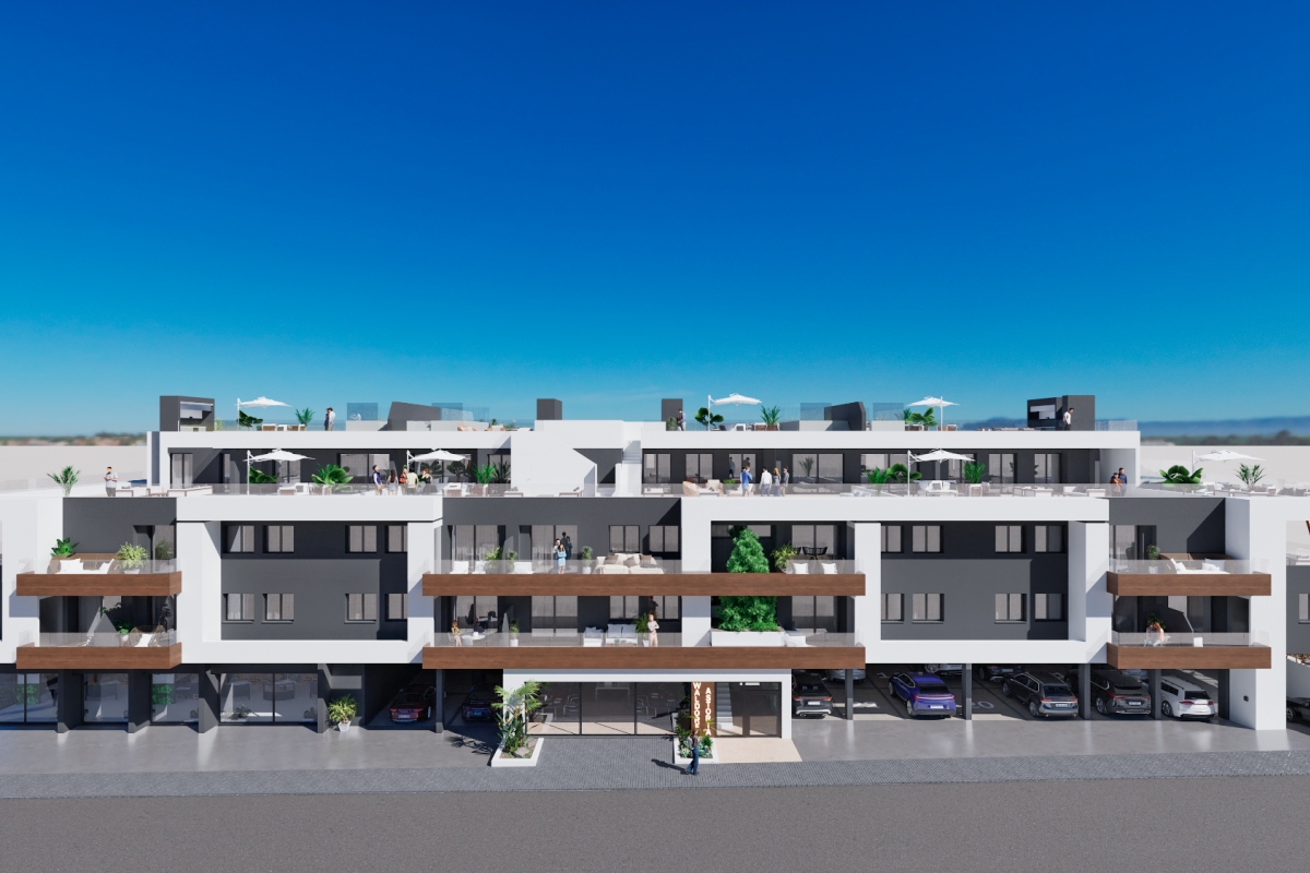 Pisos en venta 2 bd in Benijofar, Alicante