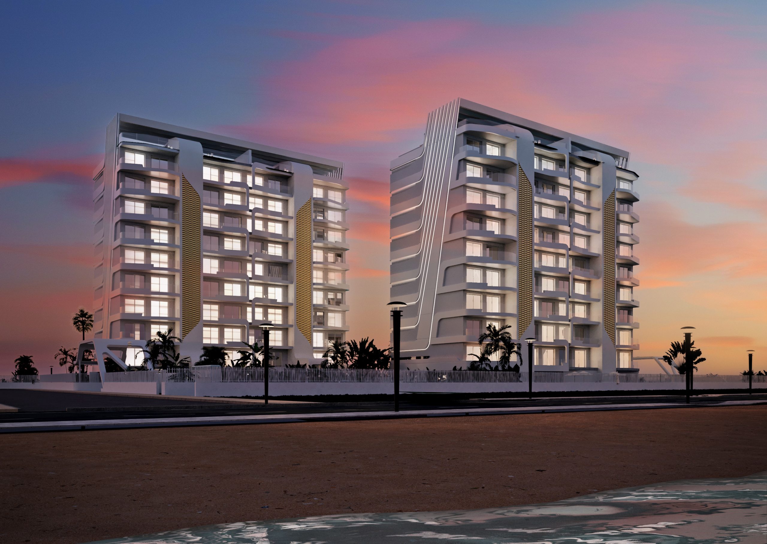 Apartments for sale 2 bd in La Manga del Mar Menor, Murcia