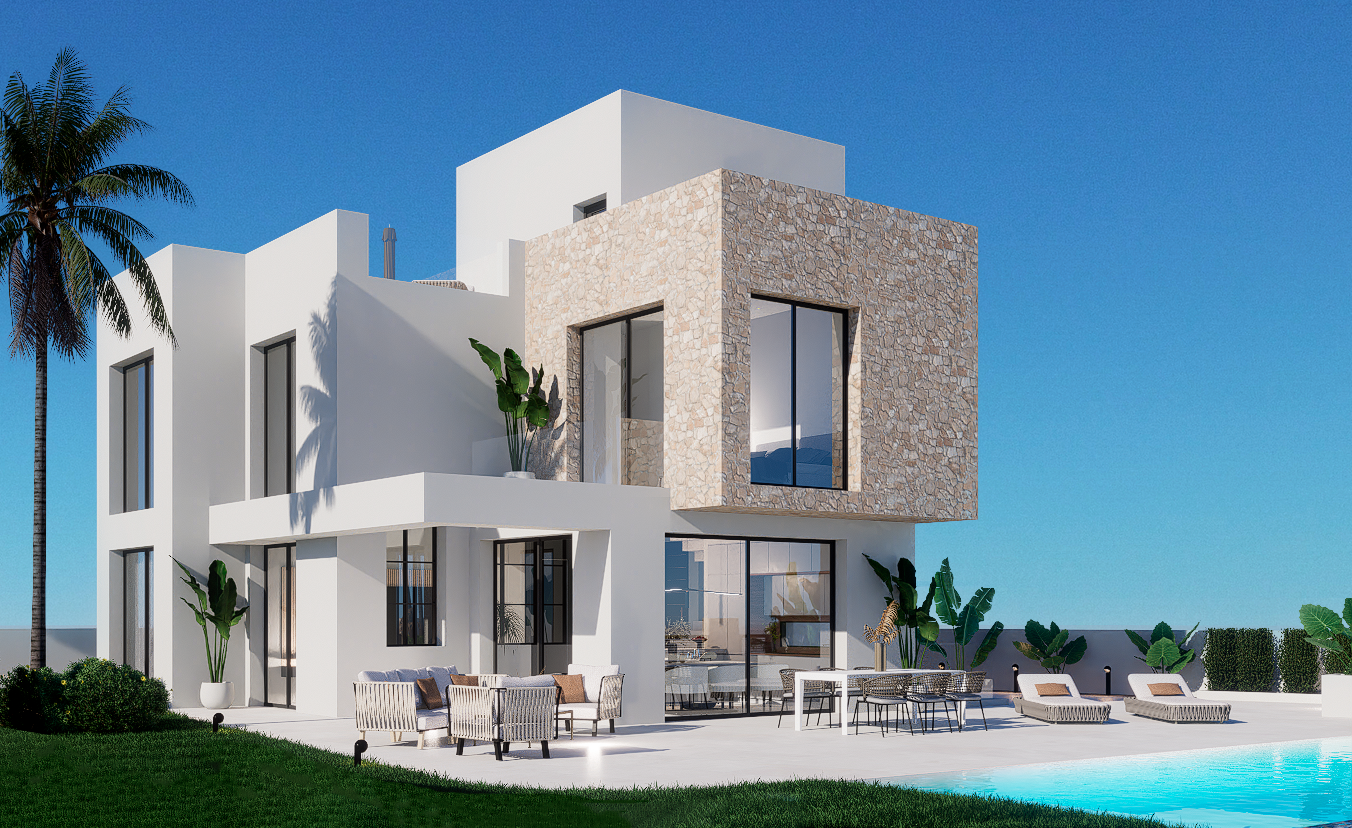Houses for sale 3 bd in Finestrat, Alicante