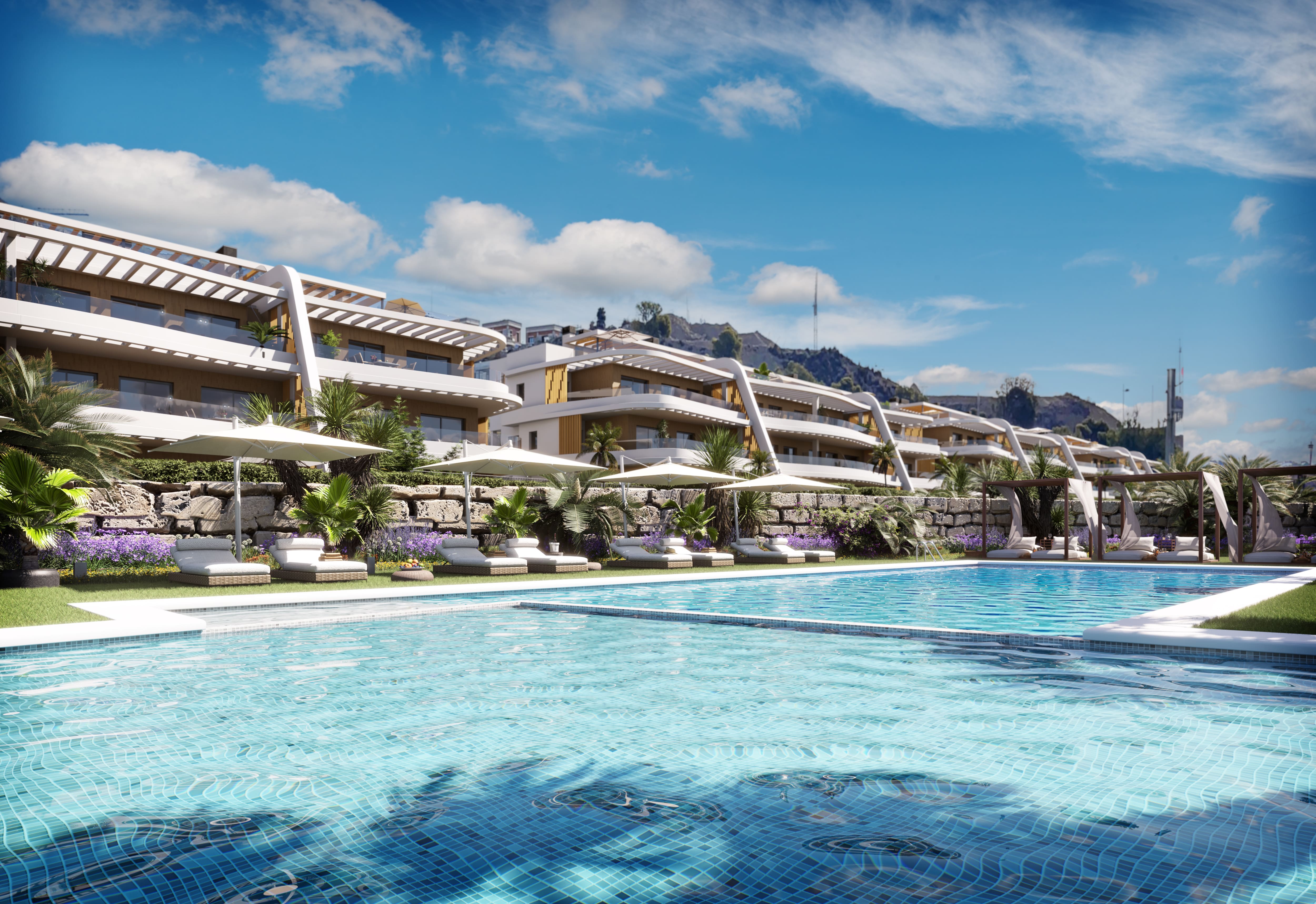 Apartments for sale 2 bd in Finestrat, Alicante