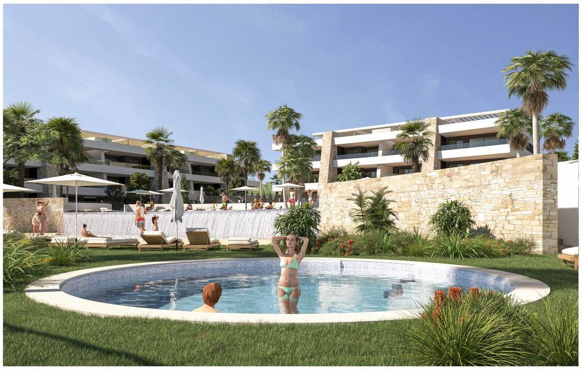 Apartments for sale 2 bd in Amoros, Alicante
