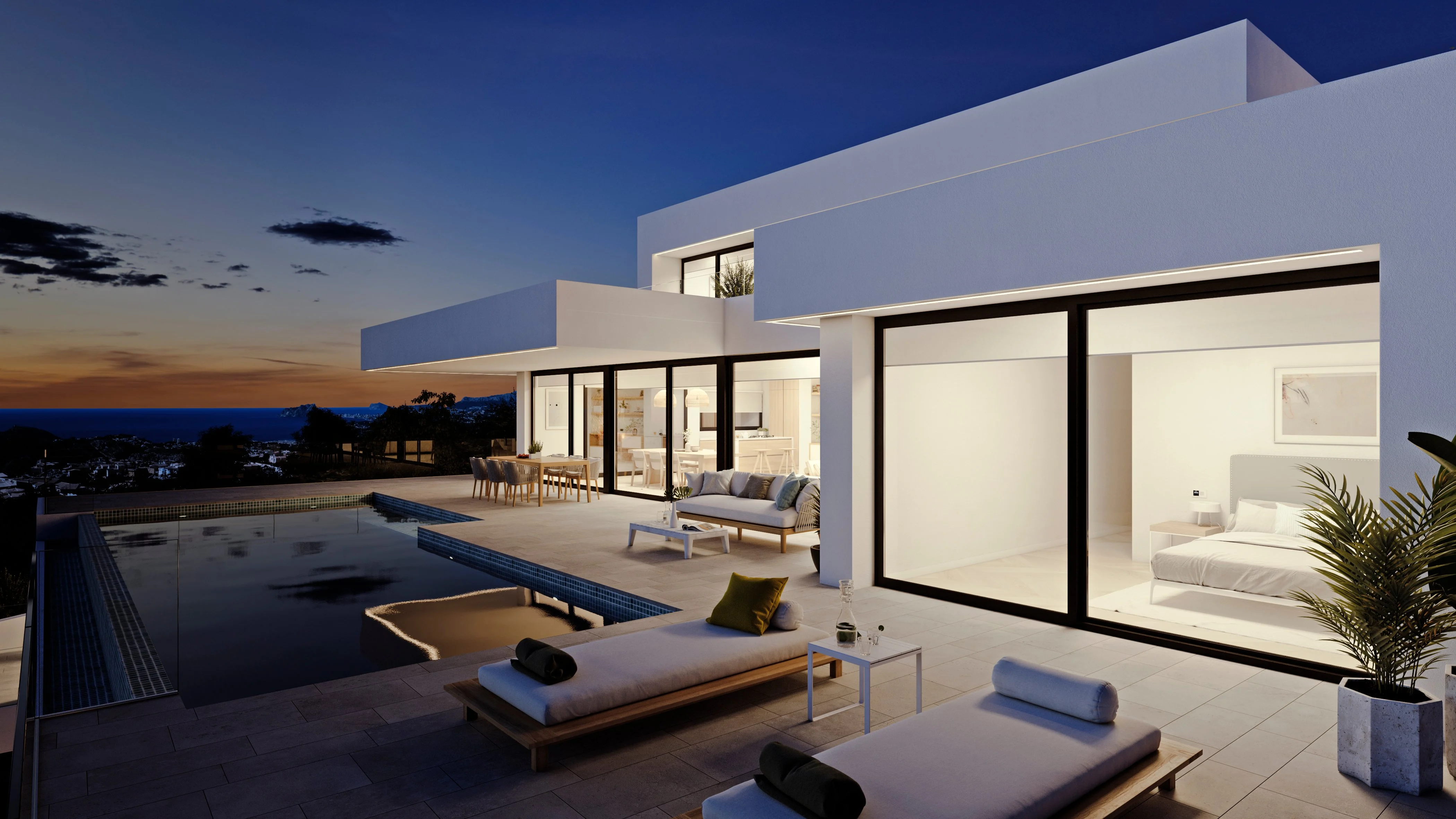 Houses for sale 4 bd in Benitachell, Alicante