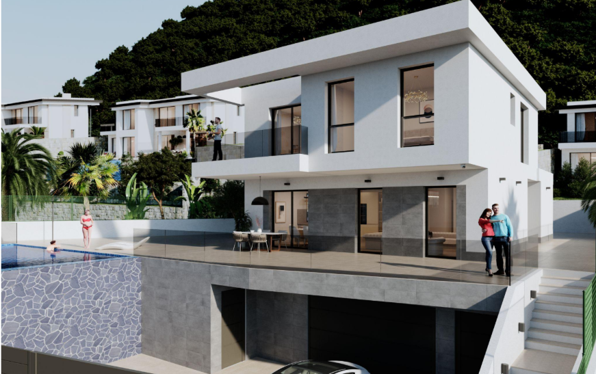 Дома на продажу 4 bd in Финестрат, Аликанте