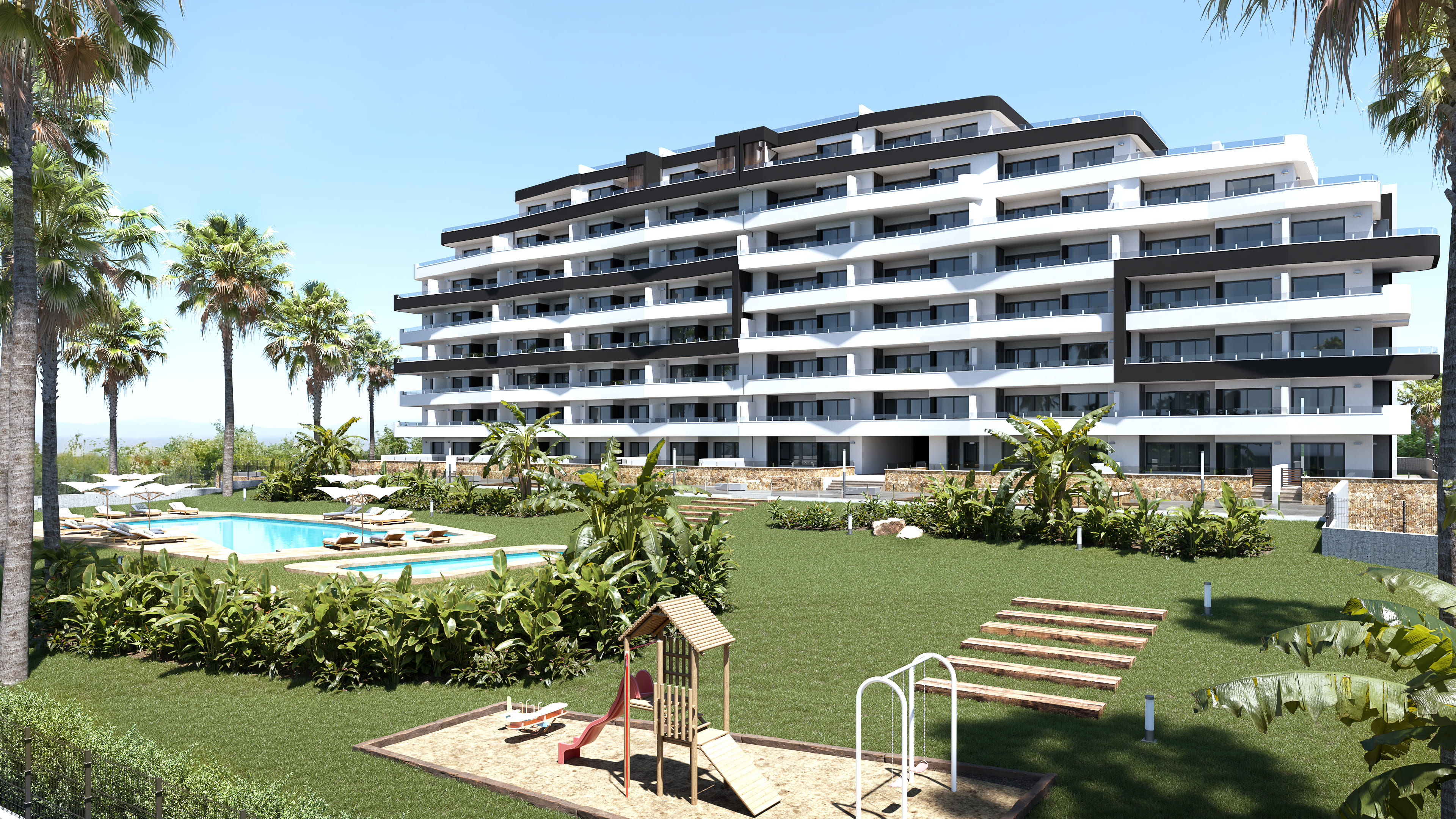 Apartments for sale 2 bd in San Miguel de Salinas, Alicante