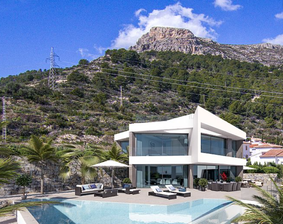 Casas en venta 4 bd in Calpe, Alicante
