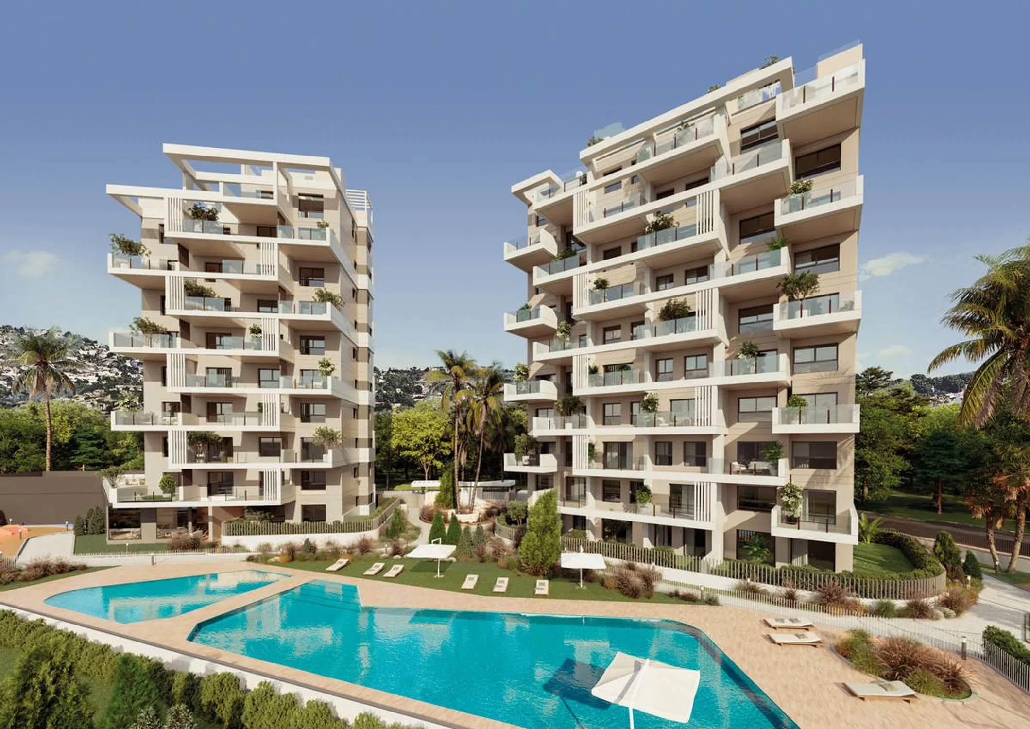Pisos en venta 2 bd in Calpe, Alicante