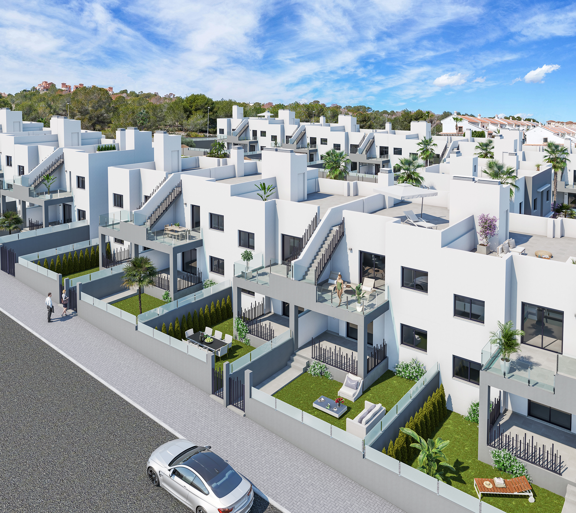 Houses for sale 2 bd in San Miguel de Salinas, Alicante