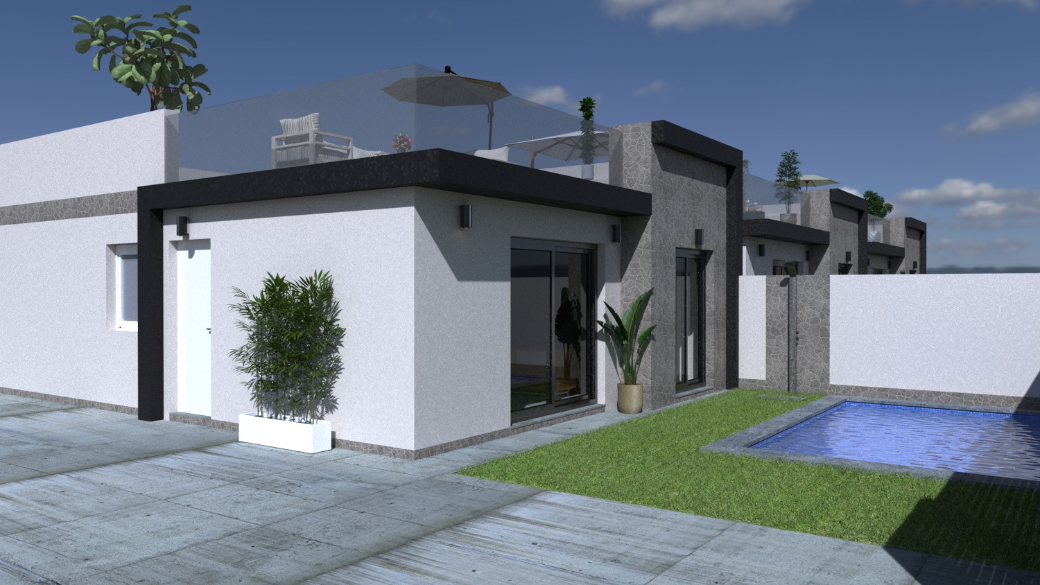 Houses for sale 3 bd in Balsicas, Murcia