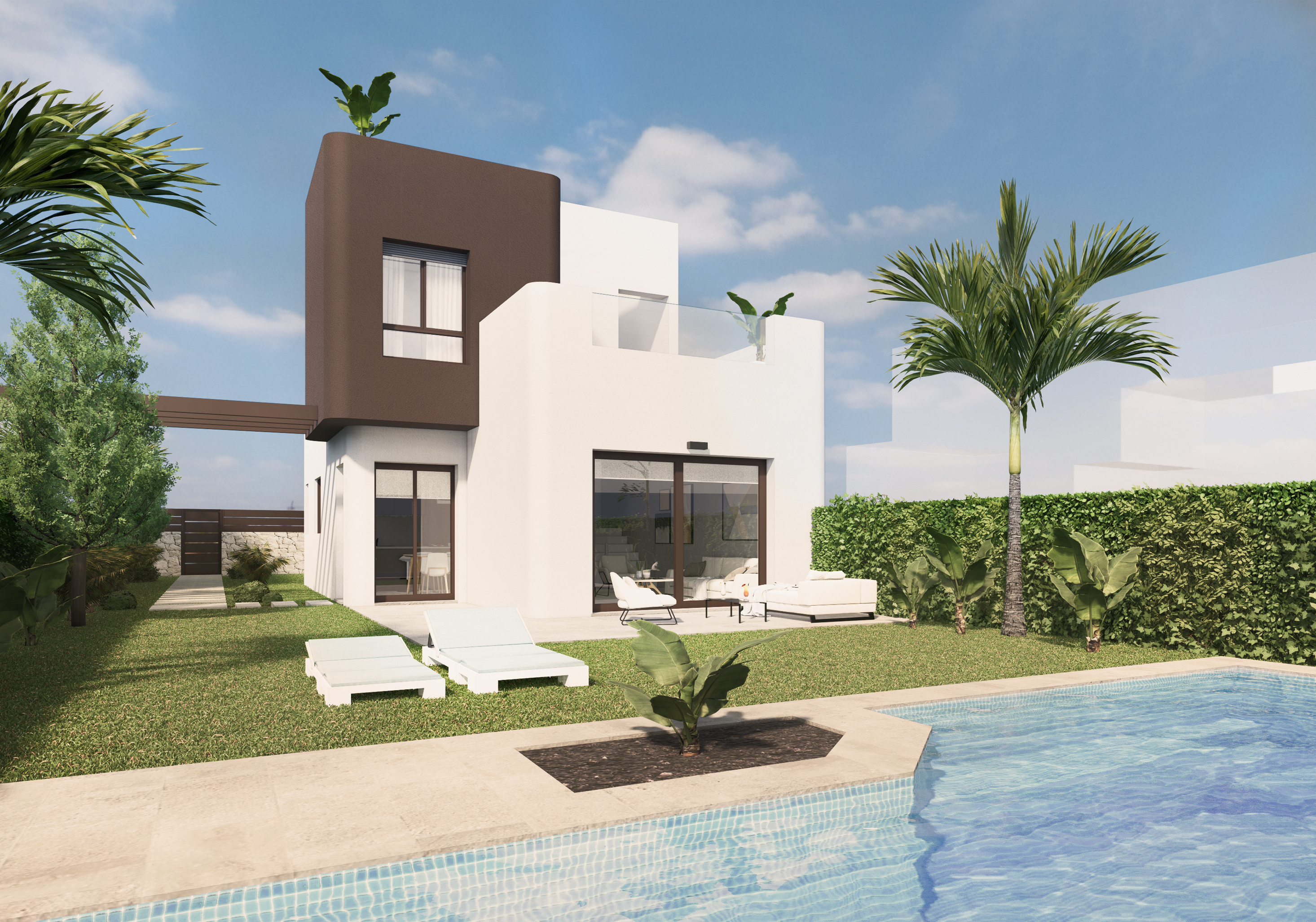 Houses for sale 3 bd in Pilar de la Horadada, Alicante