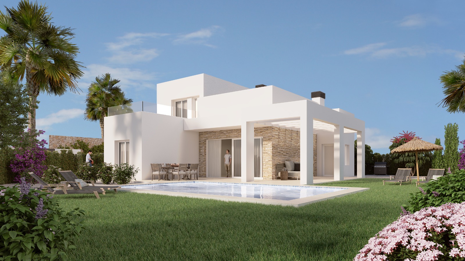 Houses for sale 4 bd in Algorfa, Alicante
