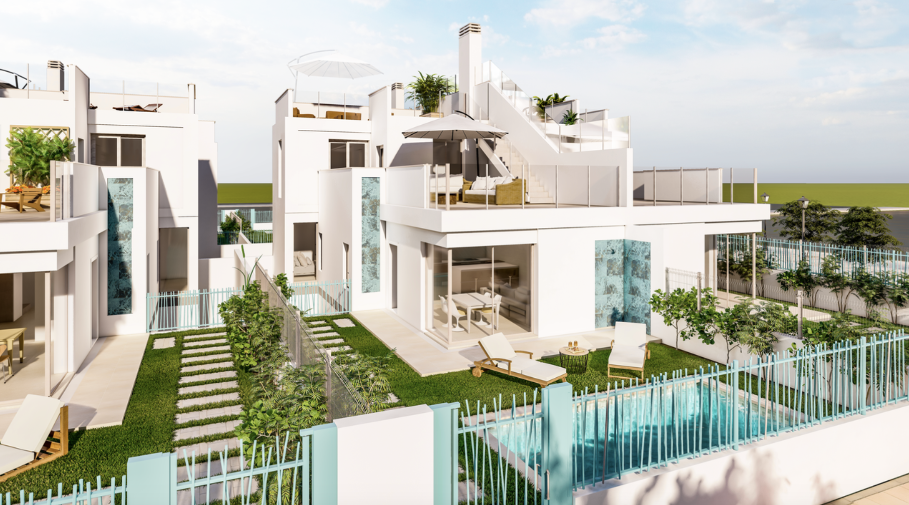 Houses à vendre 2 bd in Los Alcázares, Murcia