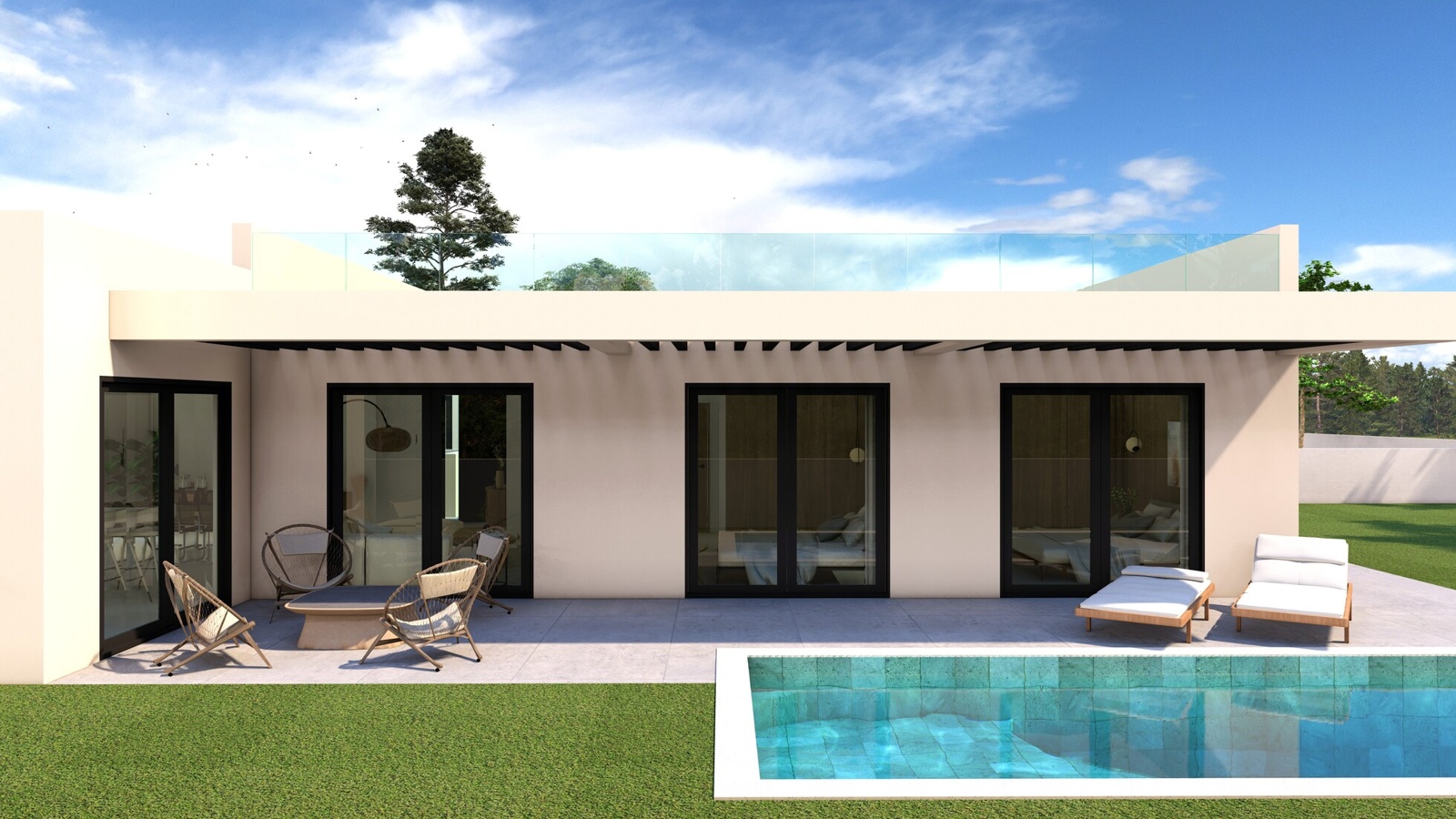 Houses for sale 4 bd in Finestrat, Alicante