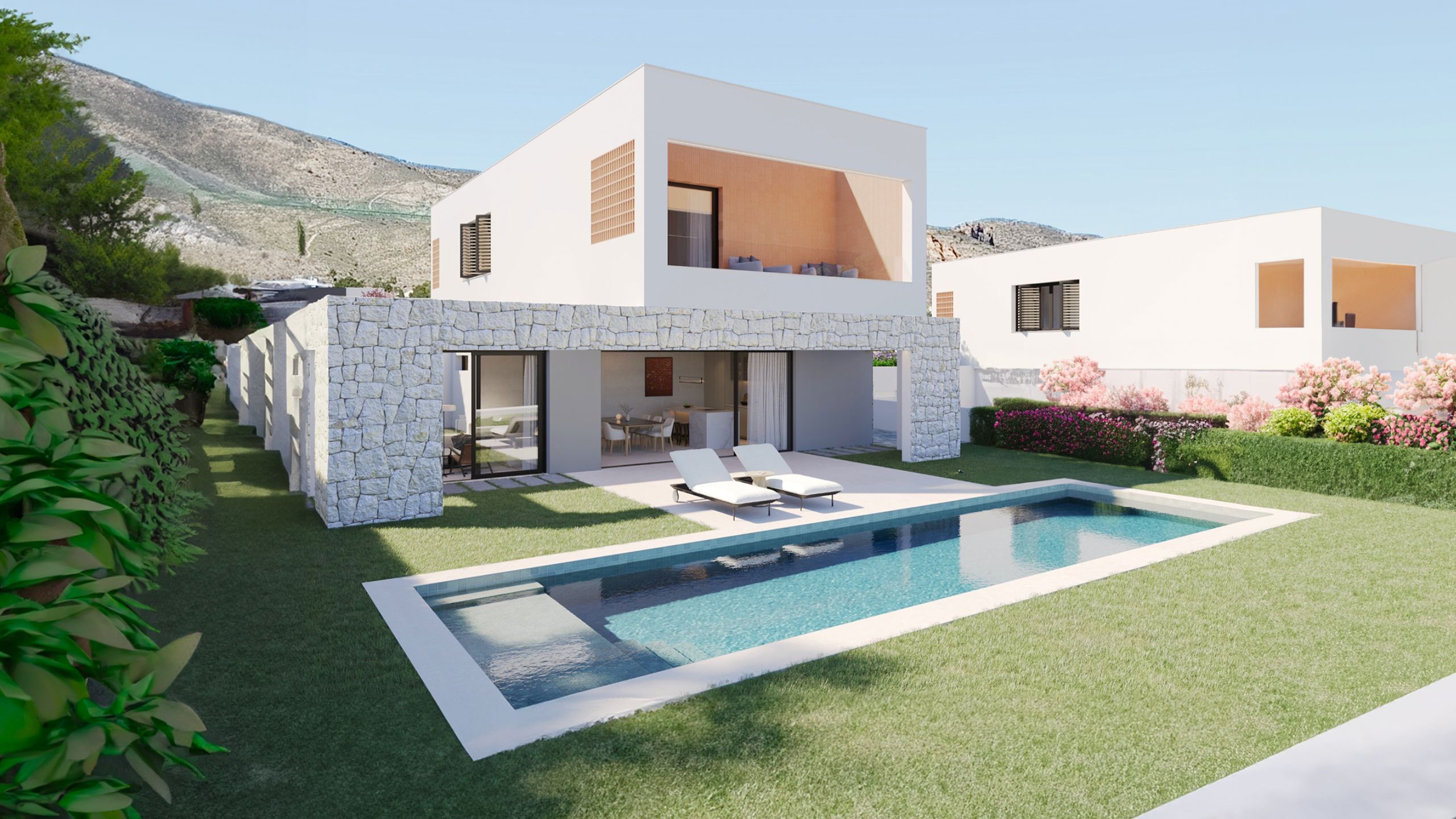Houses for sale 4 bd in Finestrat, Alicante