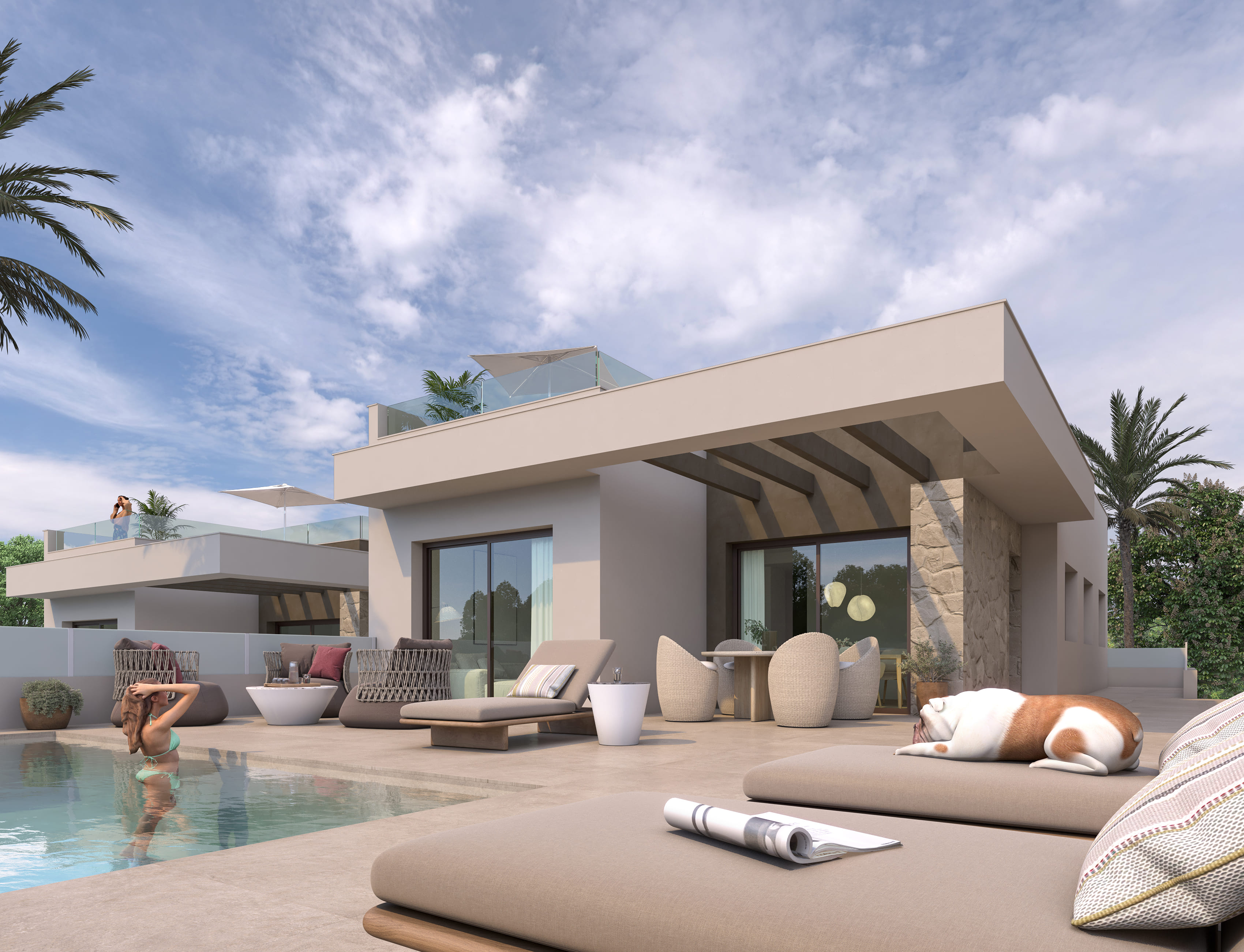 Houses for sale 3 bd in Ciudad Quesada, Alicante