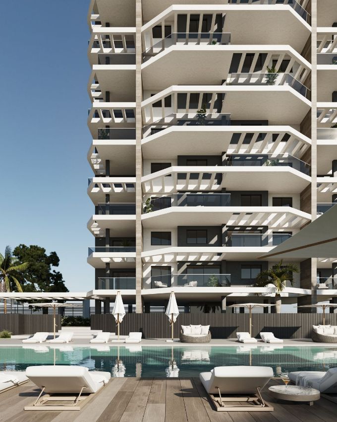 Apartments for sale 3 bd in Calpe, Alicante