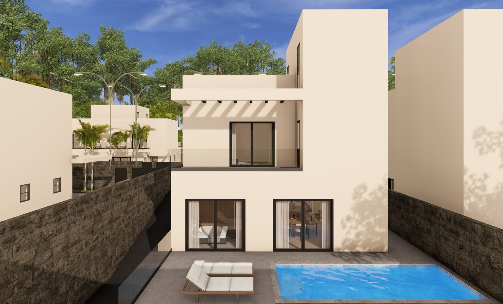 Houses for sale 4 bd in Finestrat, Alicante