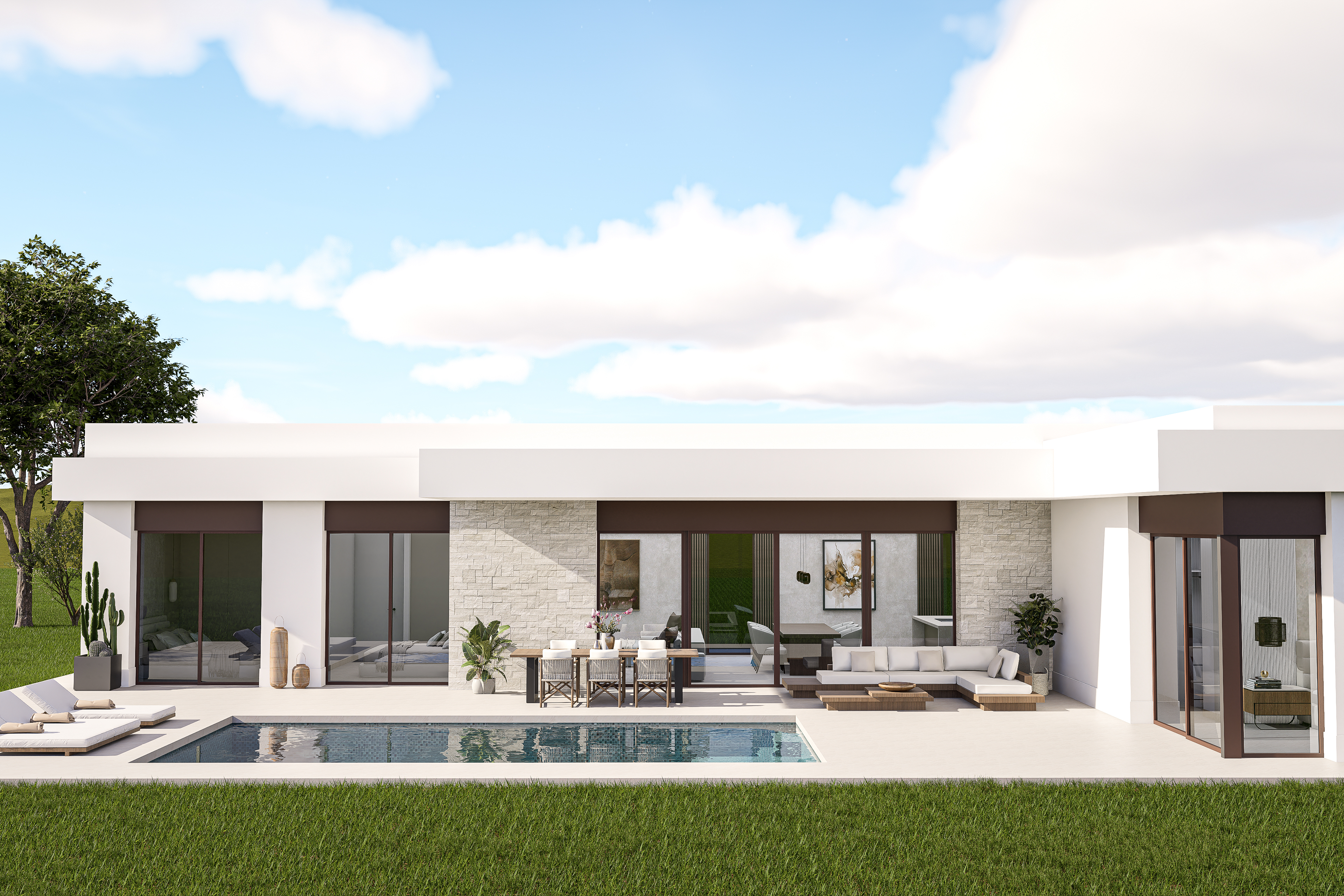 Houses for sale 3 bd in Hondón de las Nieves, Alicante