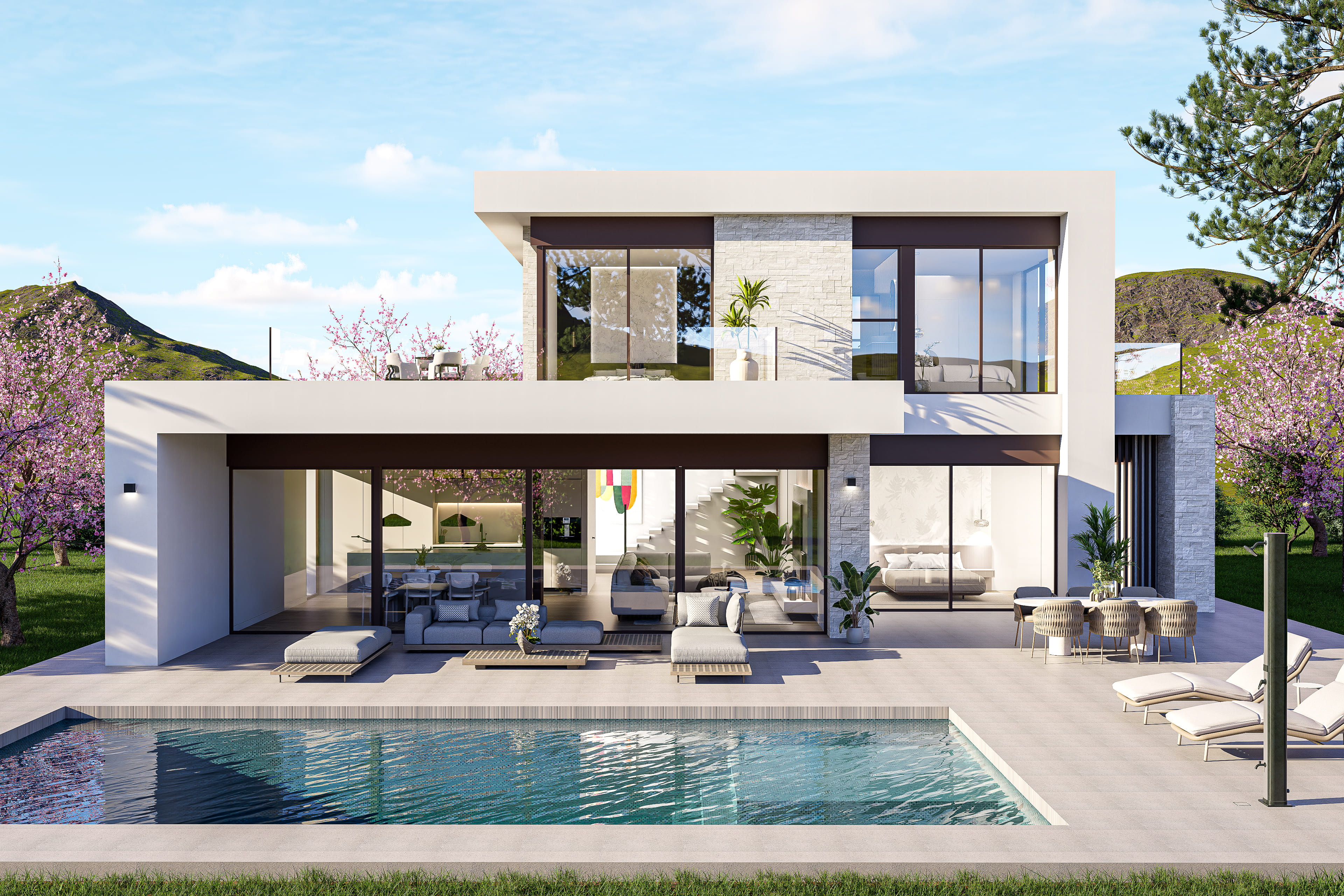 Houses for sale 3 bd in Aspe, Alicante