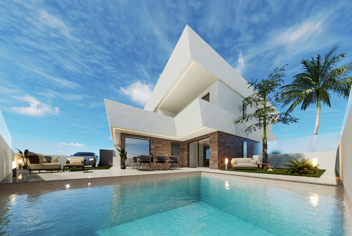 Villas with 3 bedrooms in San Pedro del Pinatar, Murcia