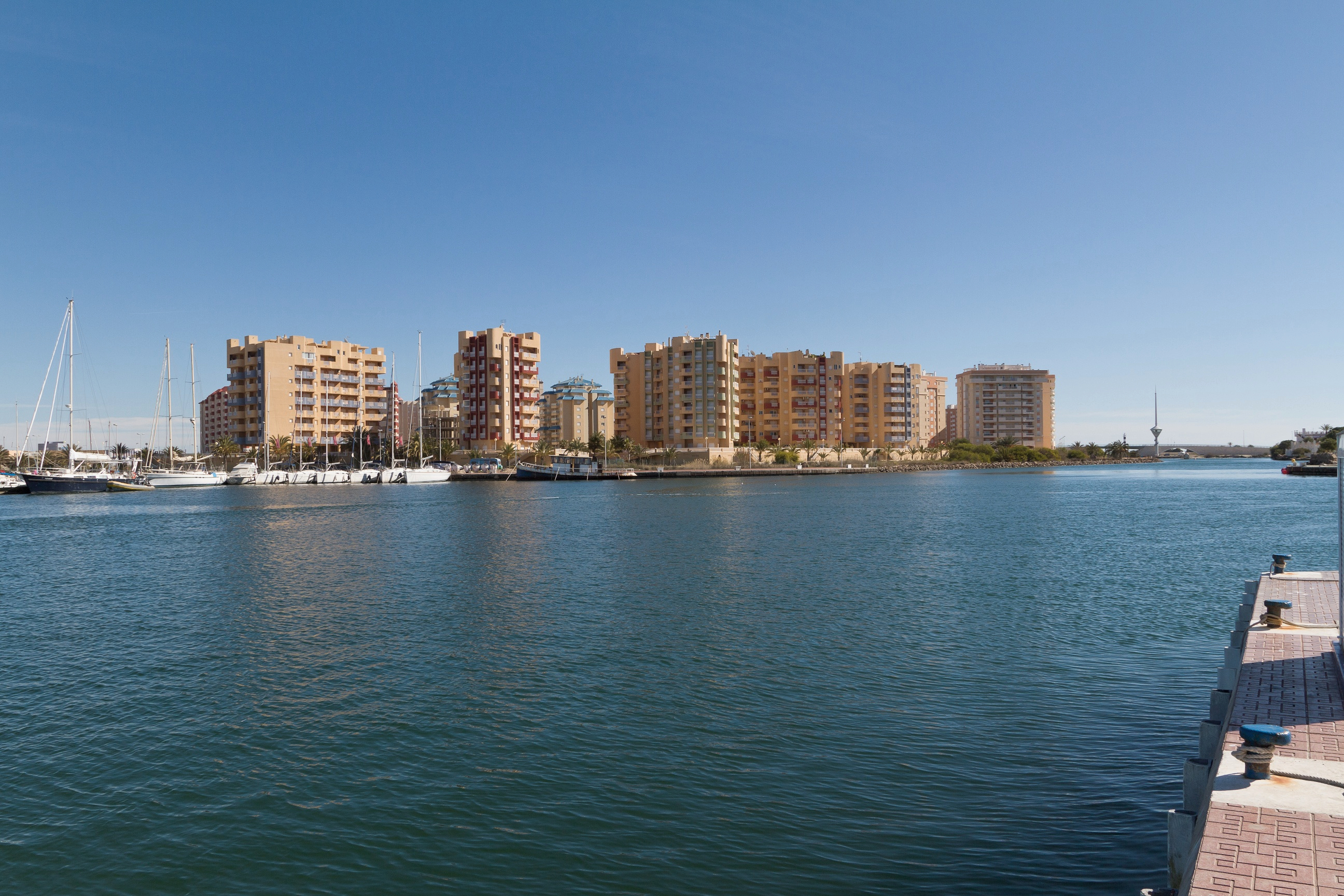 Apartament with 3 bedrooms in La Manga del Mar Menor, Murcia