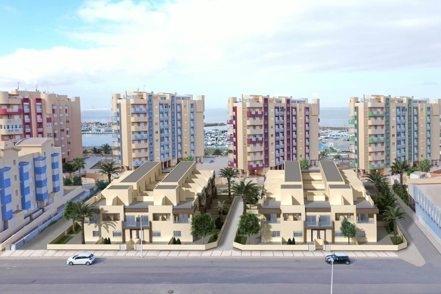 Apartament with 2 bedrooms in La Manga del Mar Menor, Murcia