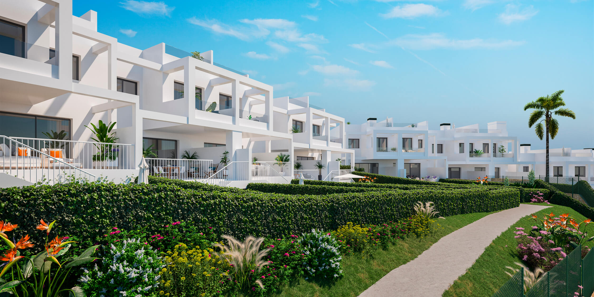 Terraced houses with 3 bedrooms in Manilva, Malaga