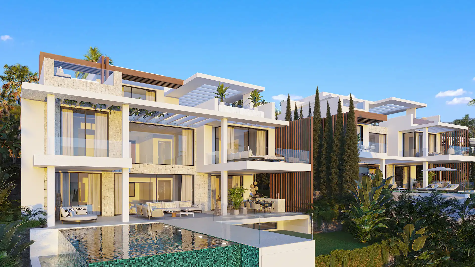 Villas with 3 bedrooms in Estepona, Malaga