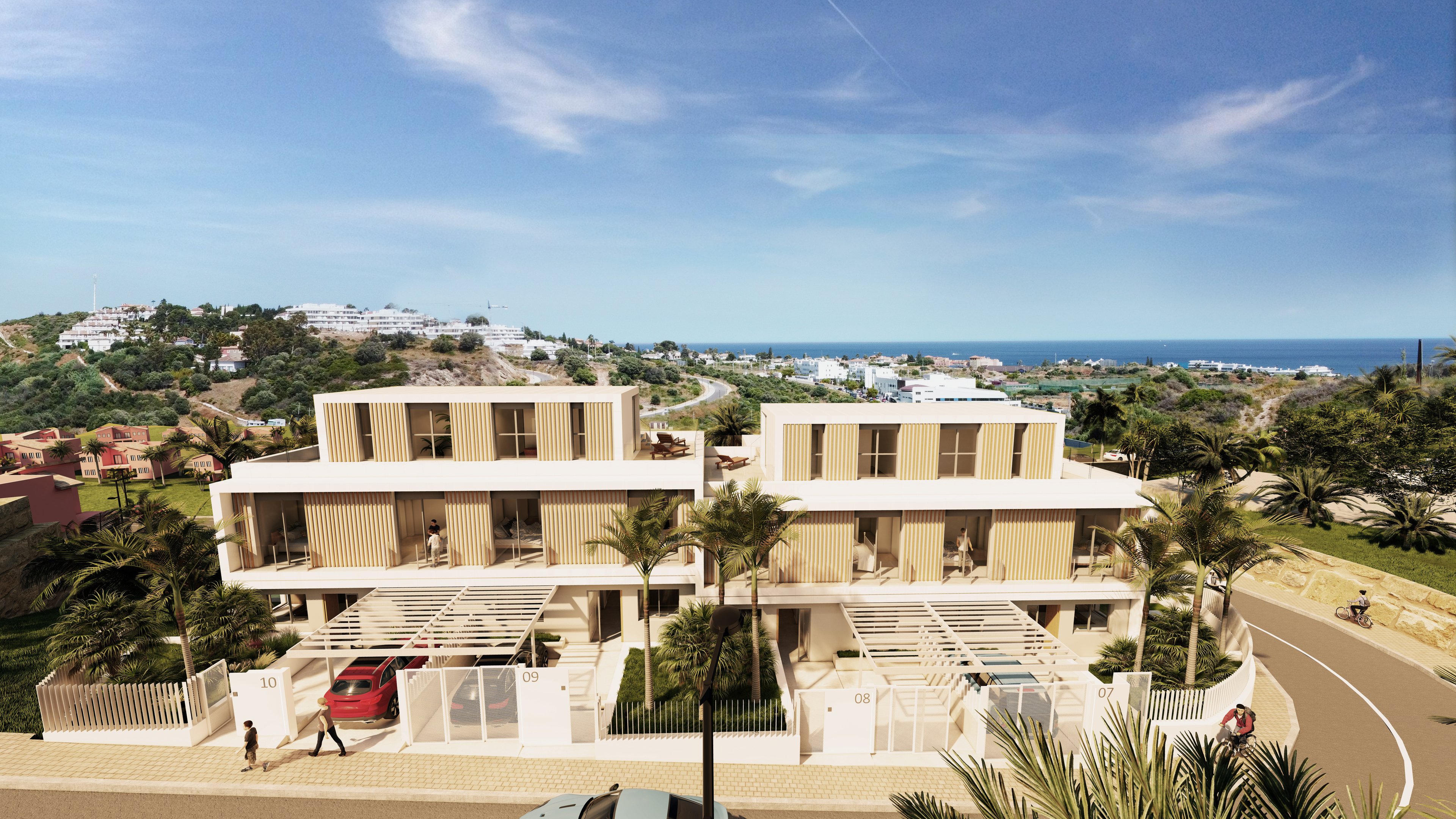 Terraced houses with 4 bedrooms in Estepona, Malaga
