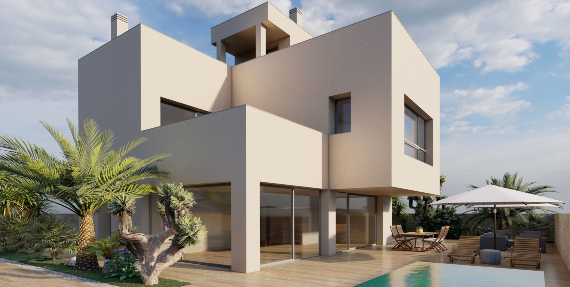 Villas with 3 bedrooms in Pilar de la Horadada, Alicante