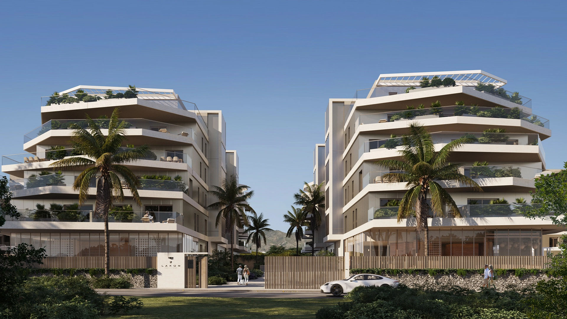 Ground floor apartments with 3 bedrooms in Mijas, Malaga