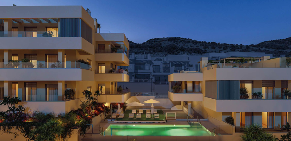 Penthouses with 2 bedrooms in Benalmádena, Malaga