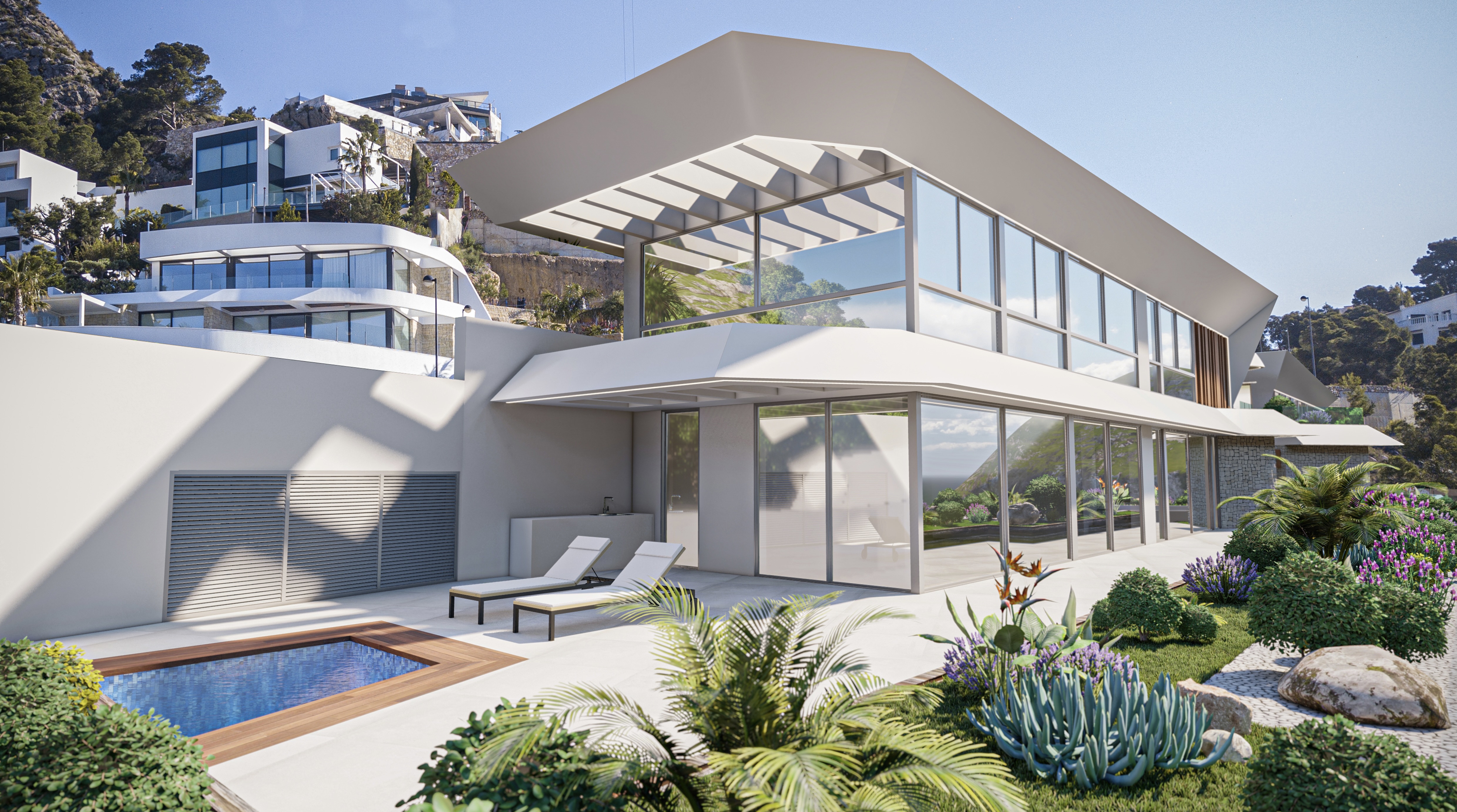 Villas with 4 bedrooms in Calpe, Alicante
