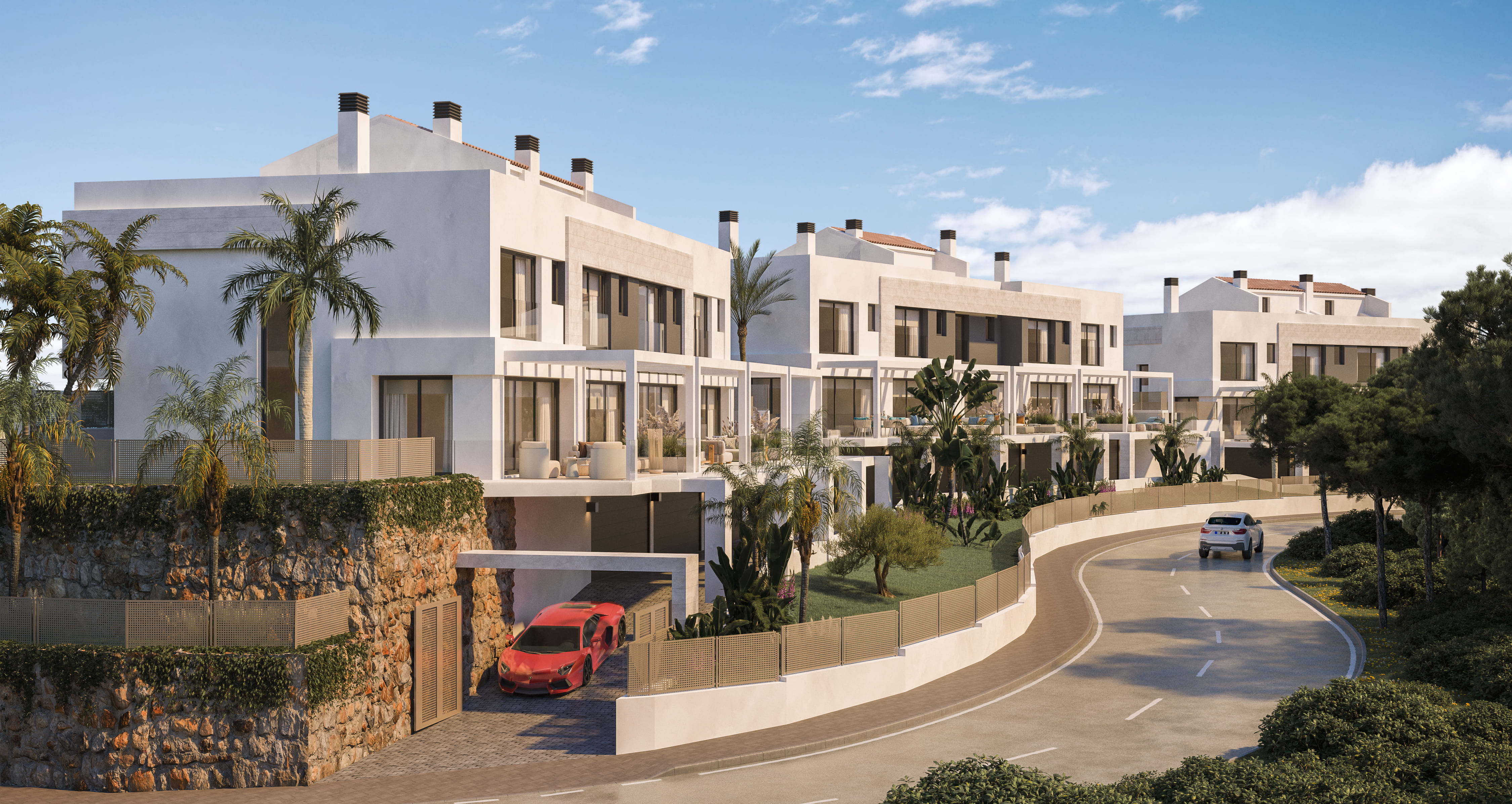 Terraced houses with 3 bedrooms in Mijas, Malaga