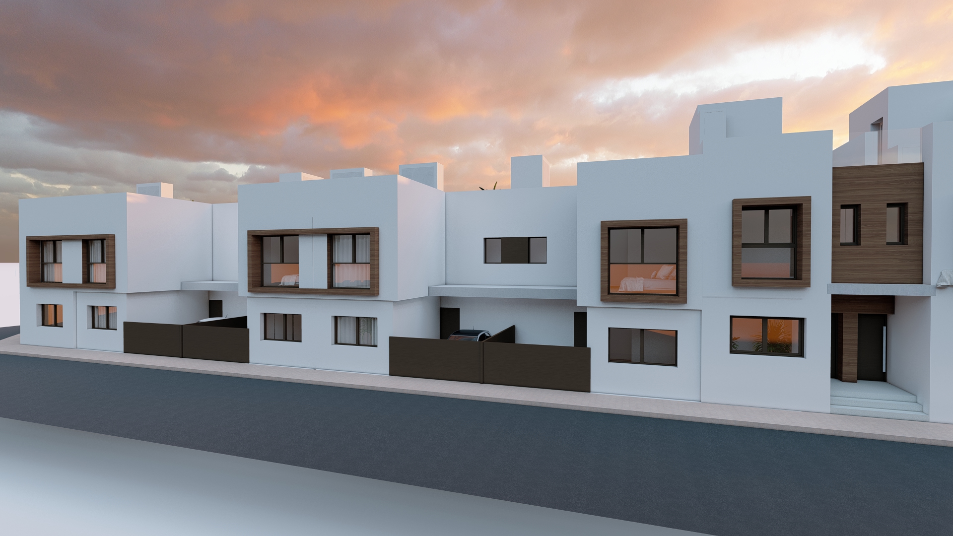 Terraced houses with 3 bedrooms in San Javier, Murcia