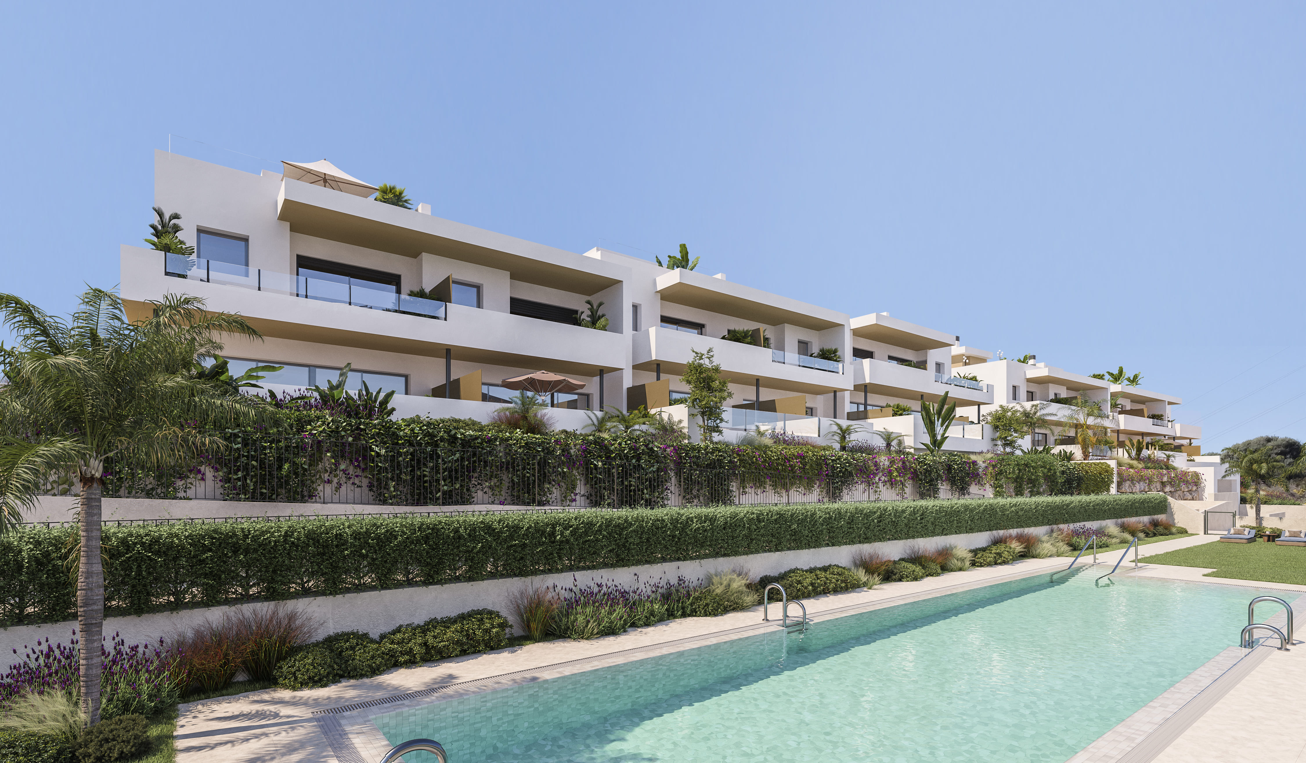 Terraced houses with 3 bedrooms in Estepona, Malaga