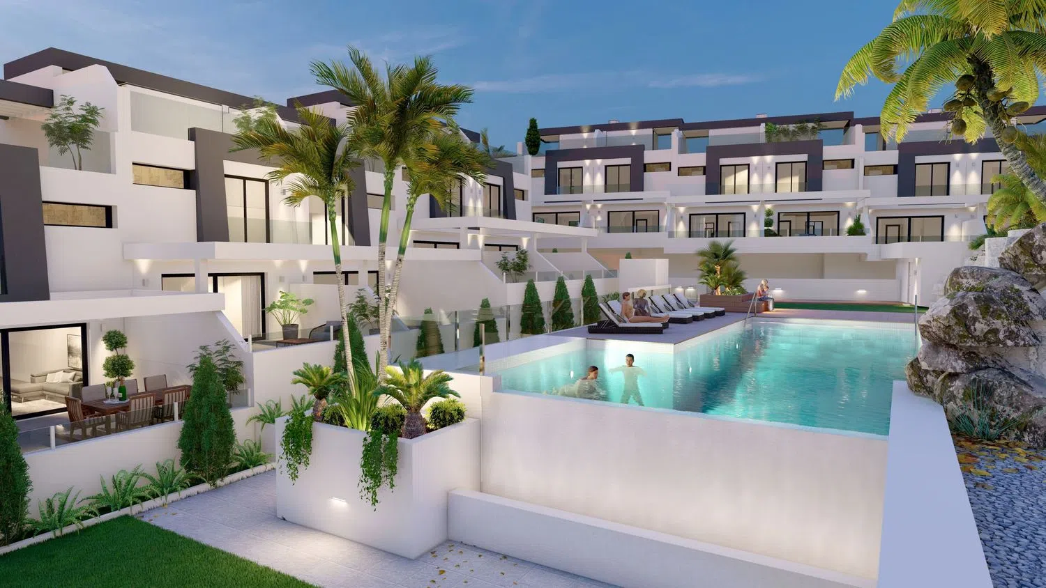 Terraced houses with 3 bedrooms in Rincón de la Victoria, Malaga