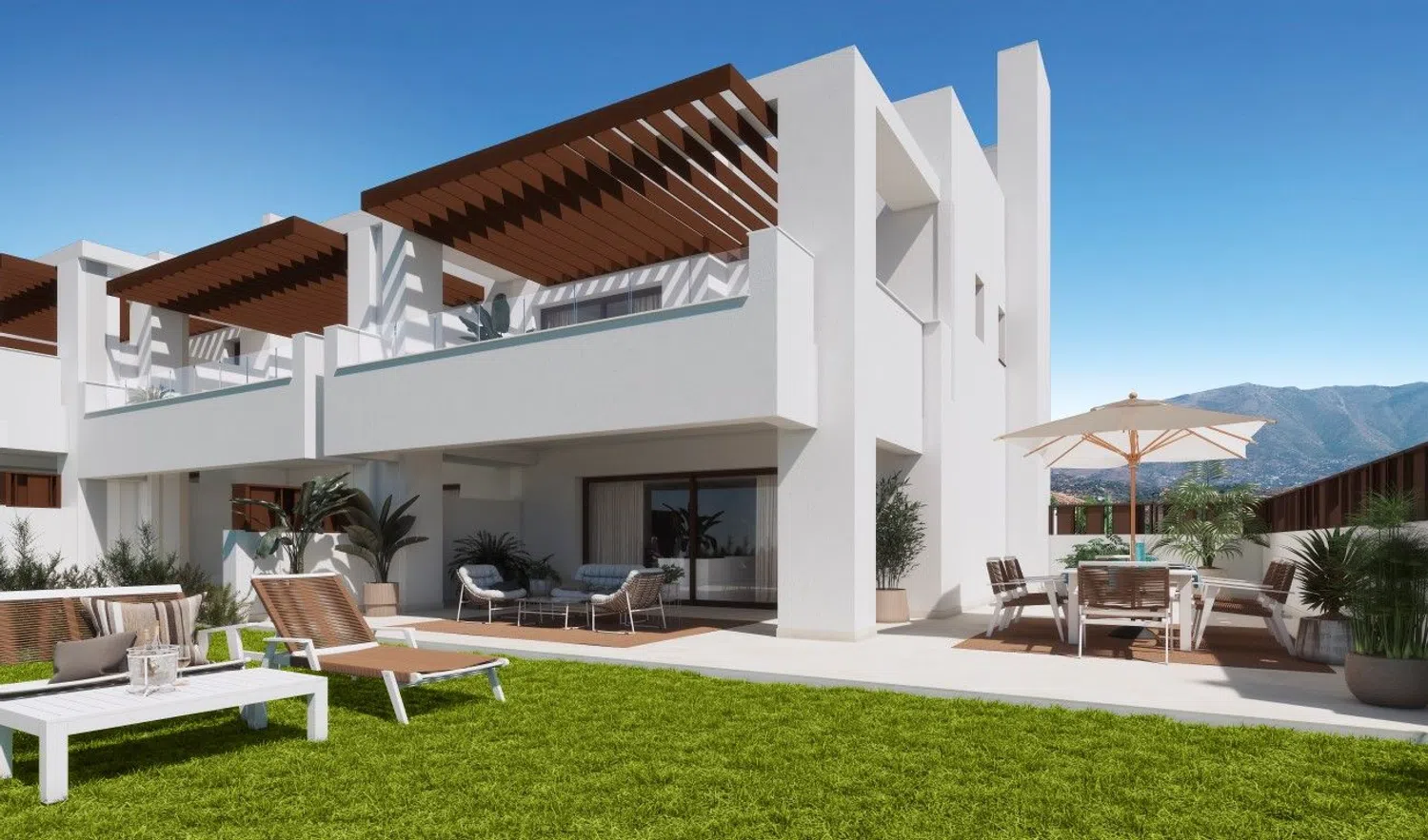 Terraced houses with 3 bedrooms in Mijas, Malaga