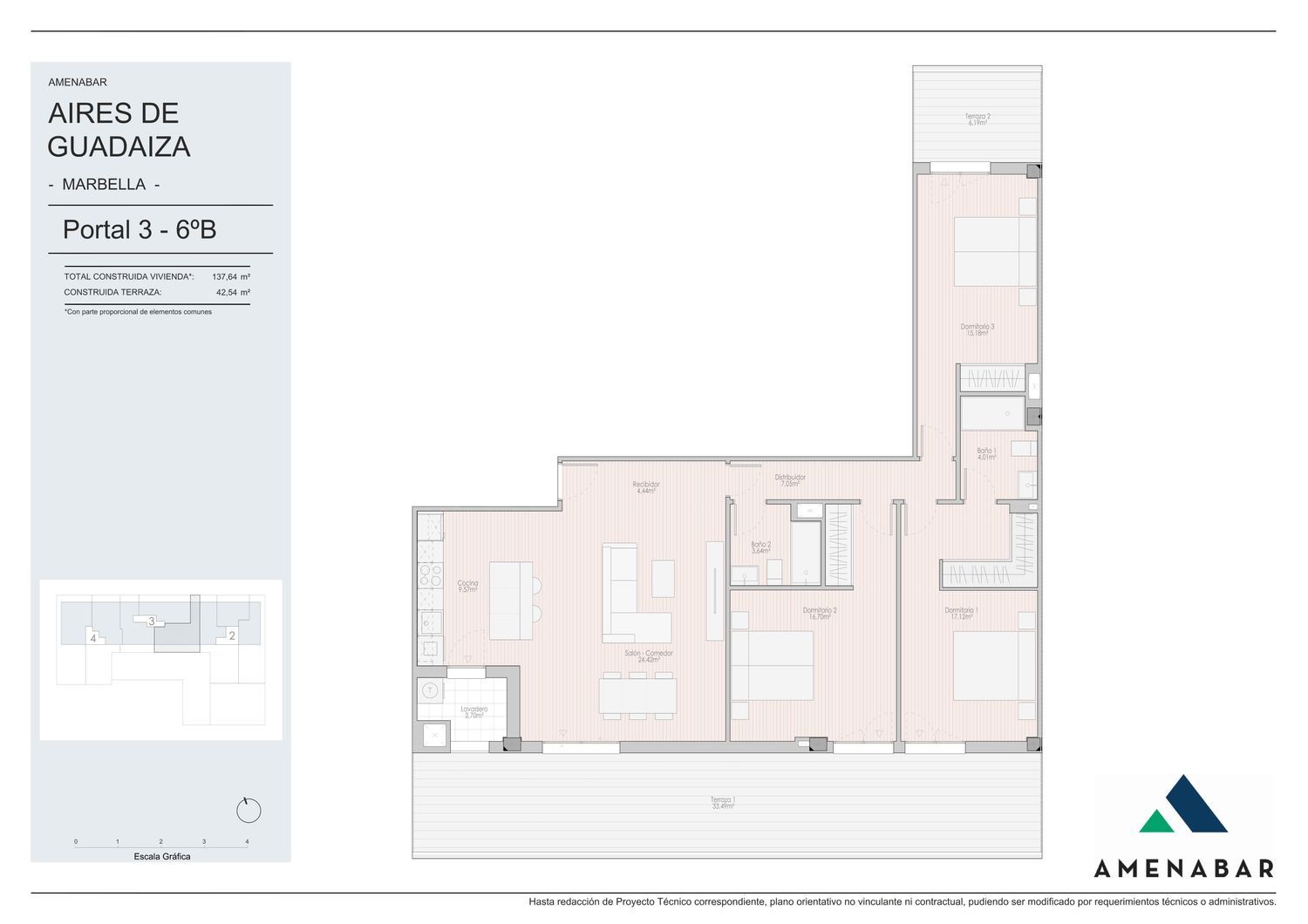 Penthouses with 3 bedrooms in Marbella, Malaga